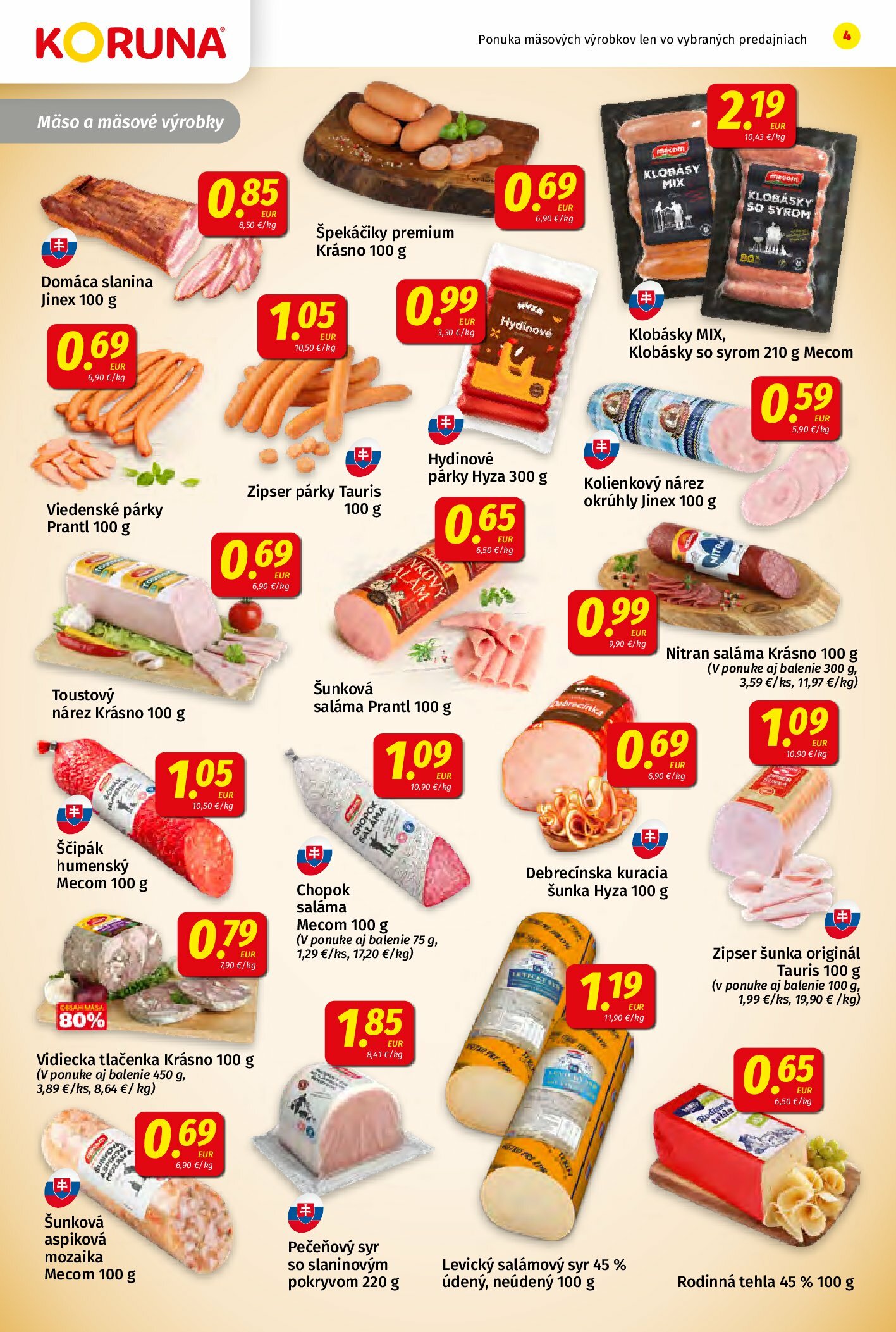koruna - Leták Koruna platný od 28.08. do 10.09. - page: 4