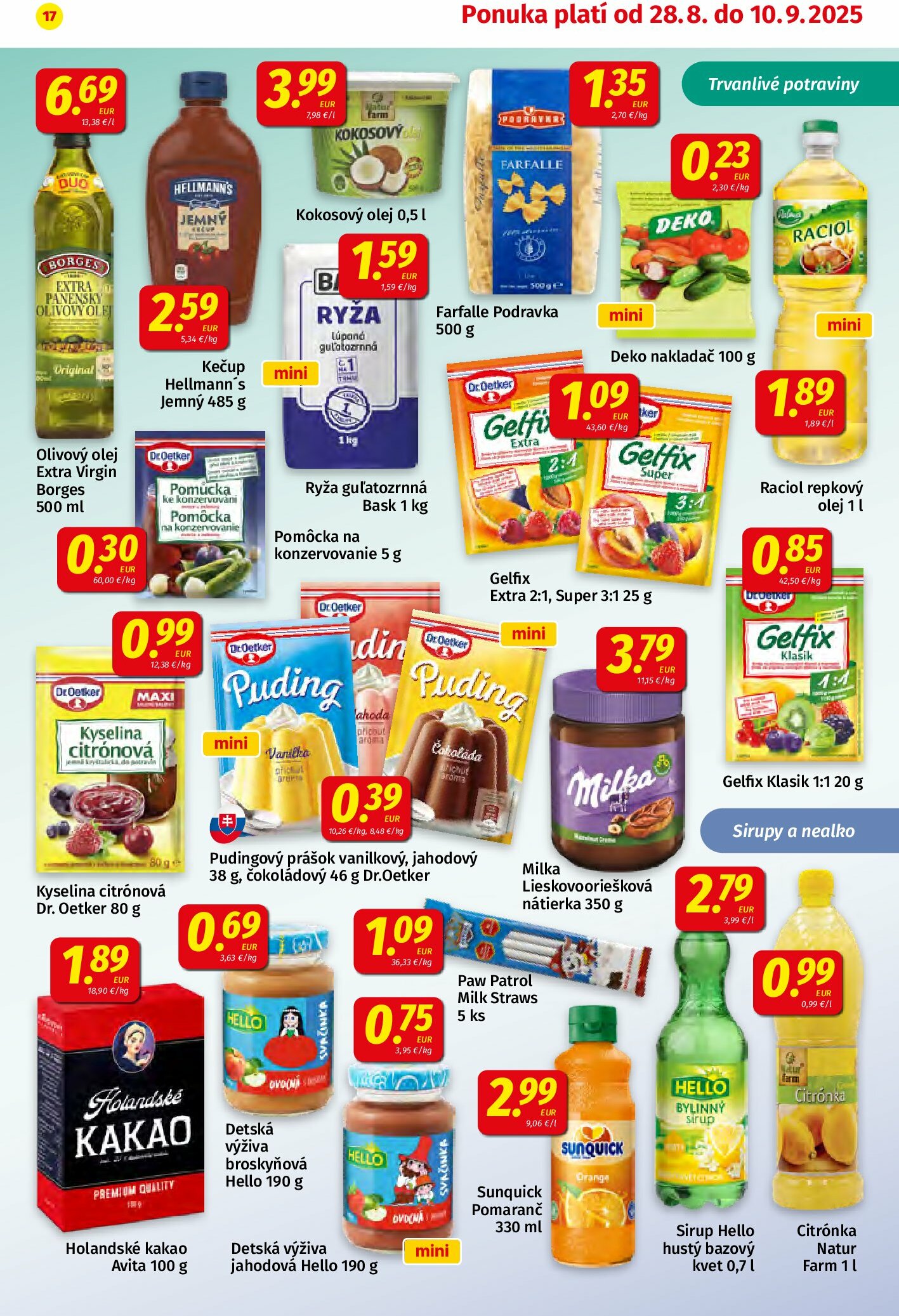 koruna - Leták Koruna platný od 28.08. do 10.09. - page: 17