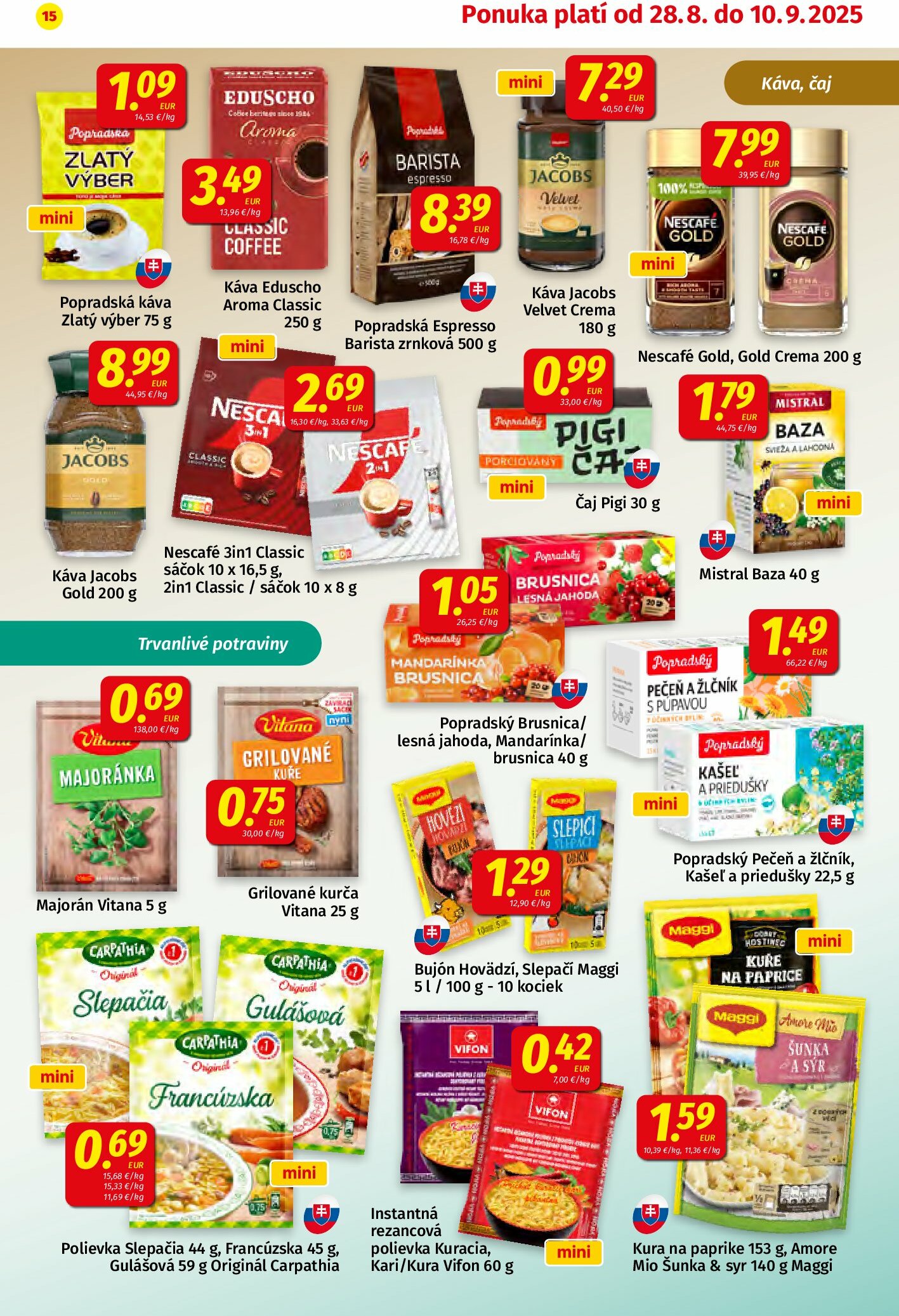 koruna - Leták Koruna platný od 28.08. do 10.09. - page: 15