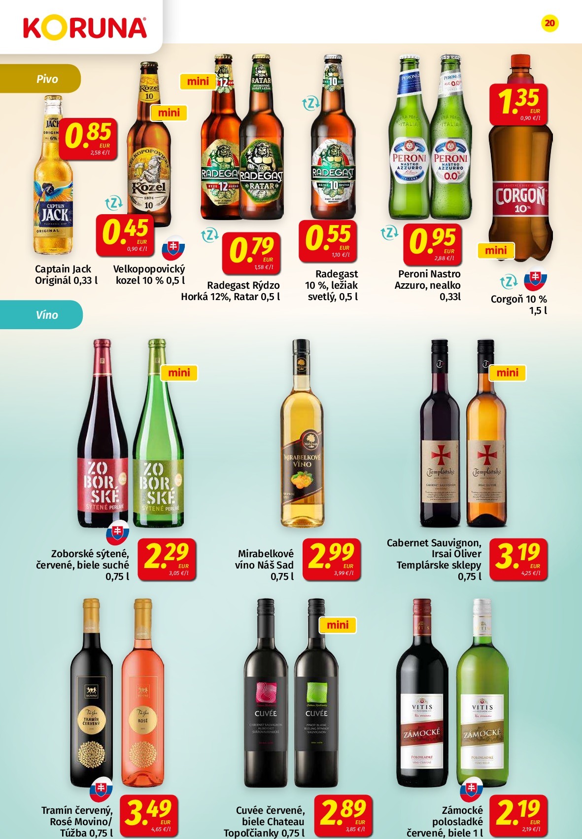 koruna - Leták Koruna platný od 12.09. do 24.09. - page: 20