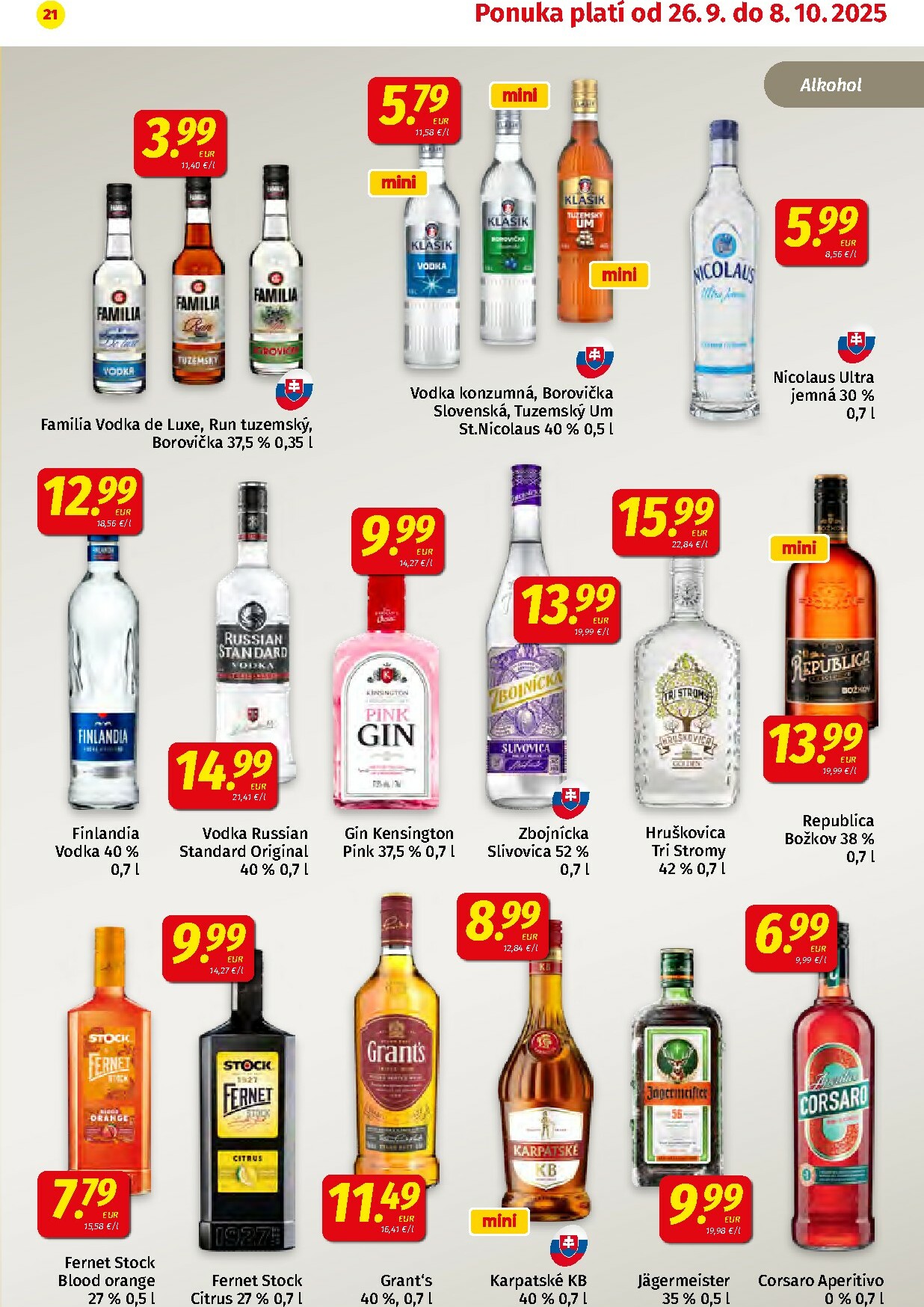 koruna - Leták Koruna platný od 26.09. do 08.10. - page: 21