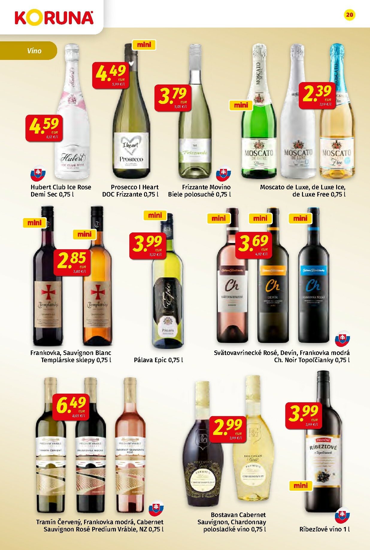 koruna - Leták Koruna platný od 26.09. do 08.10. - page: 20