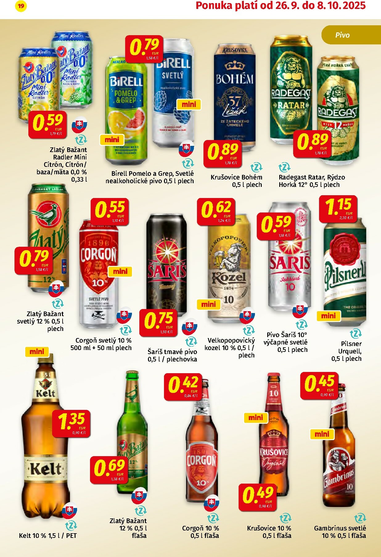 koruna - Leták Koruna platný od 26.09. do 08.10. - page: 19