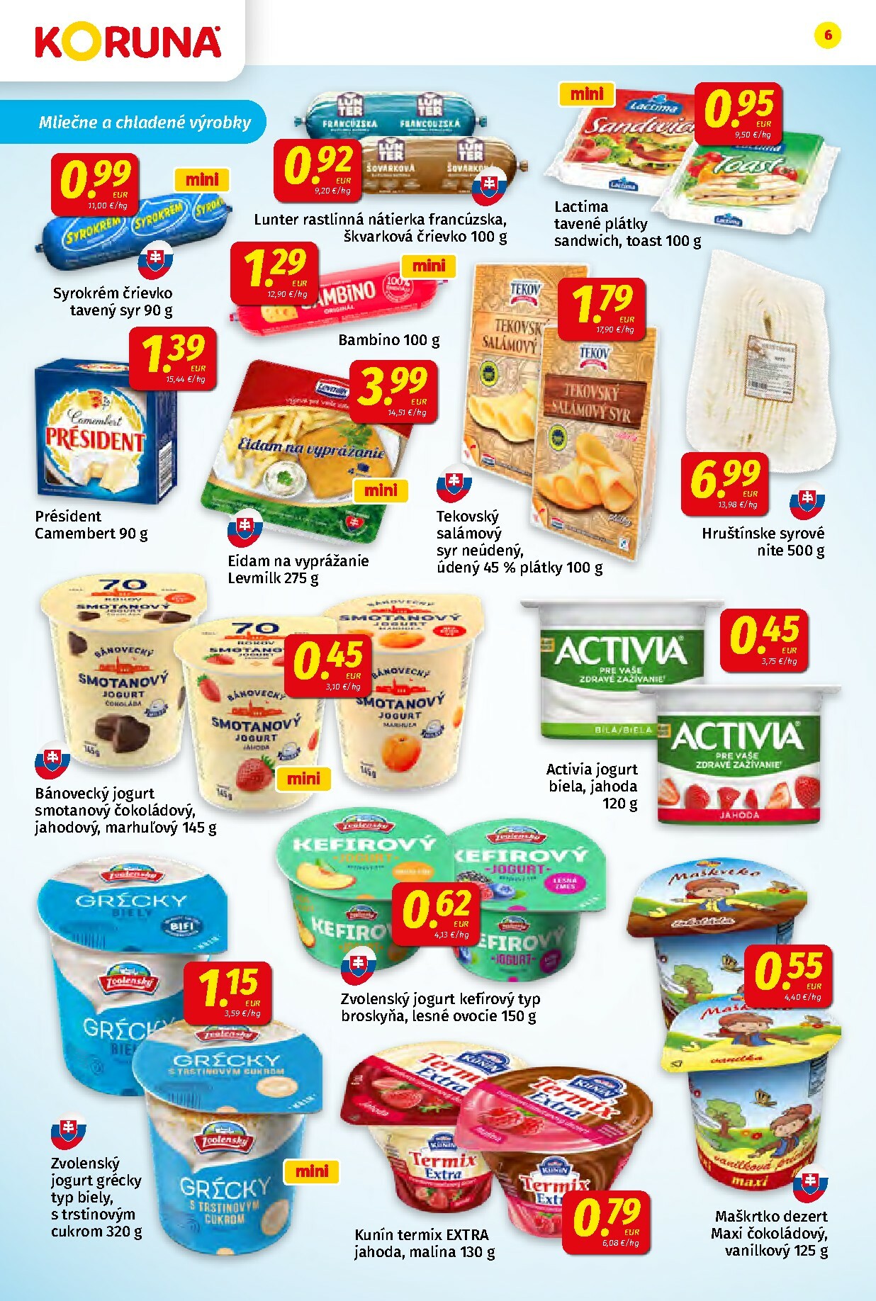koruna - Leták Koruna platný od 26.09. do 08.10. - page: 6