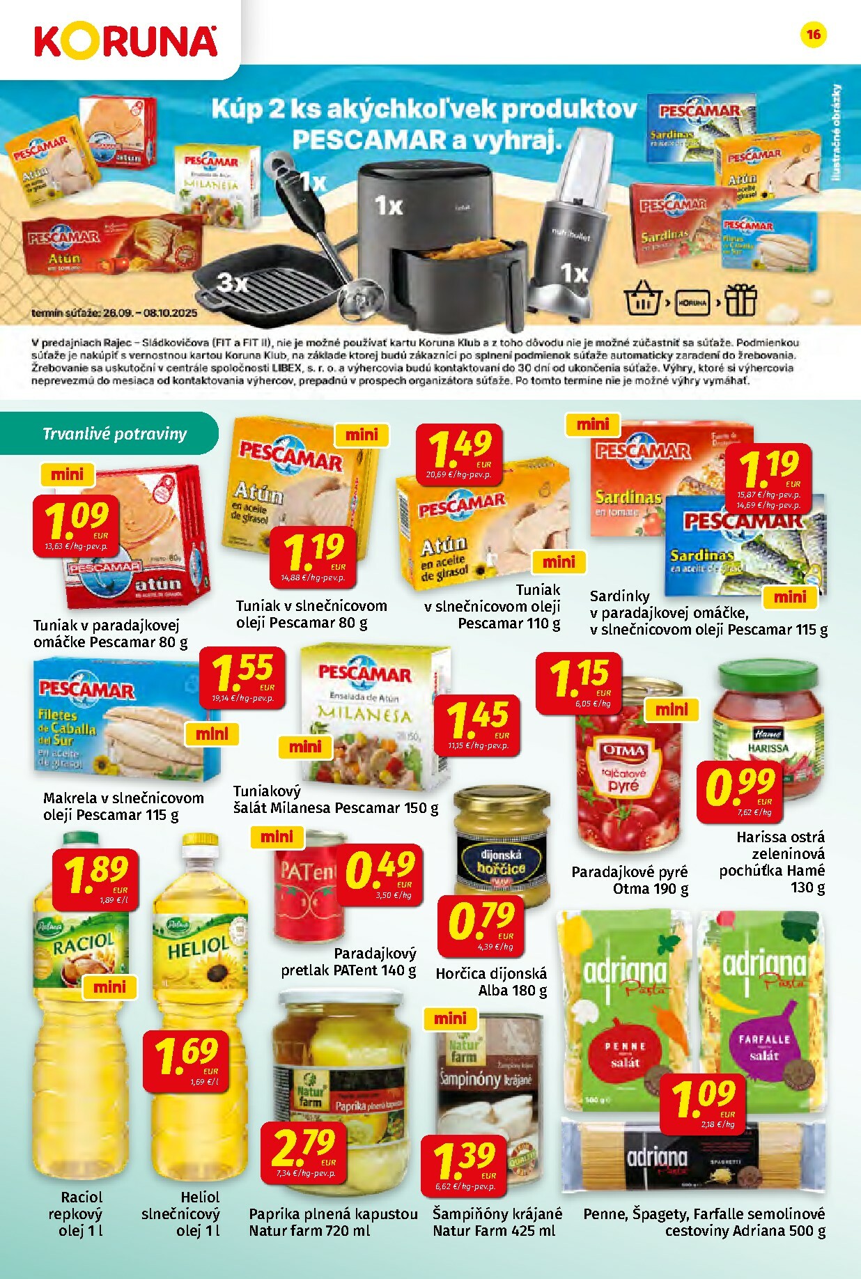 koruna - Leták Koruna platný od 26.09. do 08.10. - page: 16