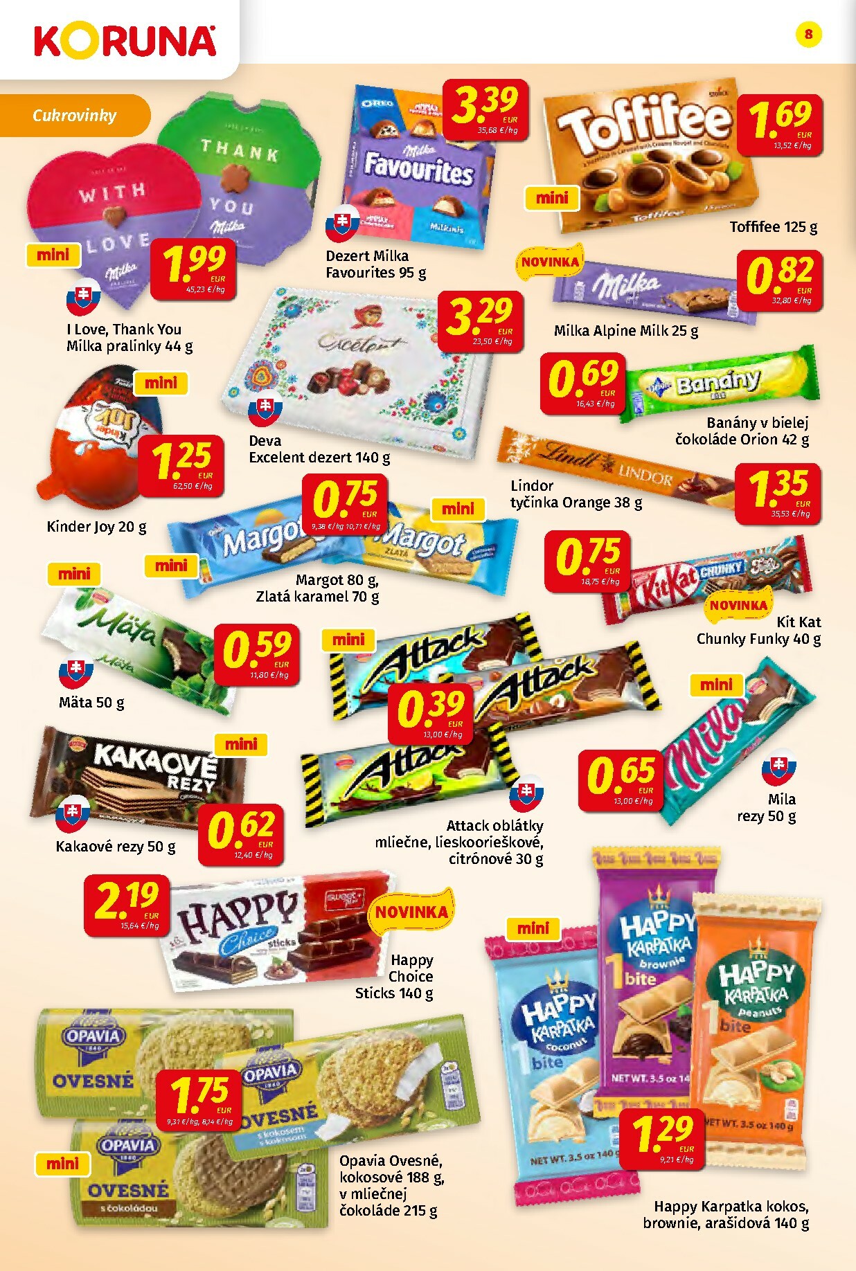 koruna - Leták Koruna platný od 26.09. do 08.10. - page: 8