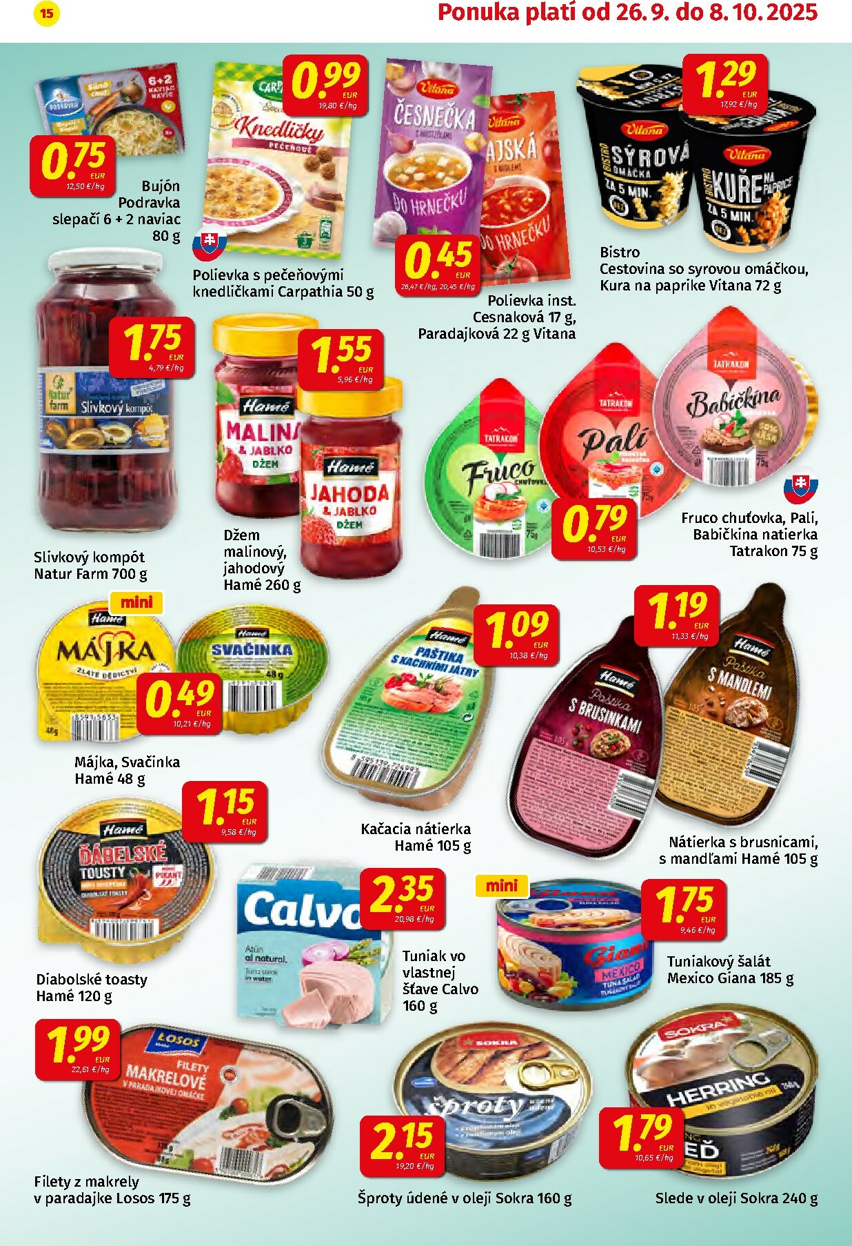 koruna - Leták Koruna platný od 26.09. do 08.10. - page: 15