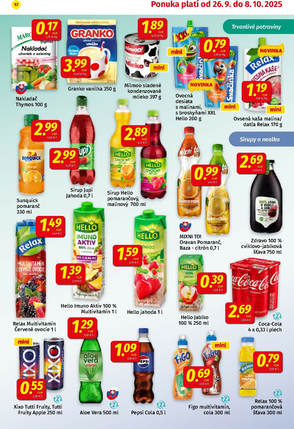 koruna - Leták Koruna platný od 26.09. do 08.10. - page: 17