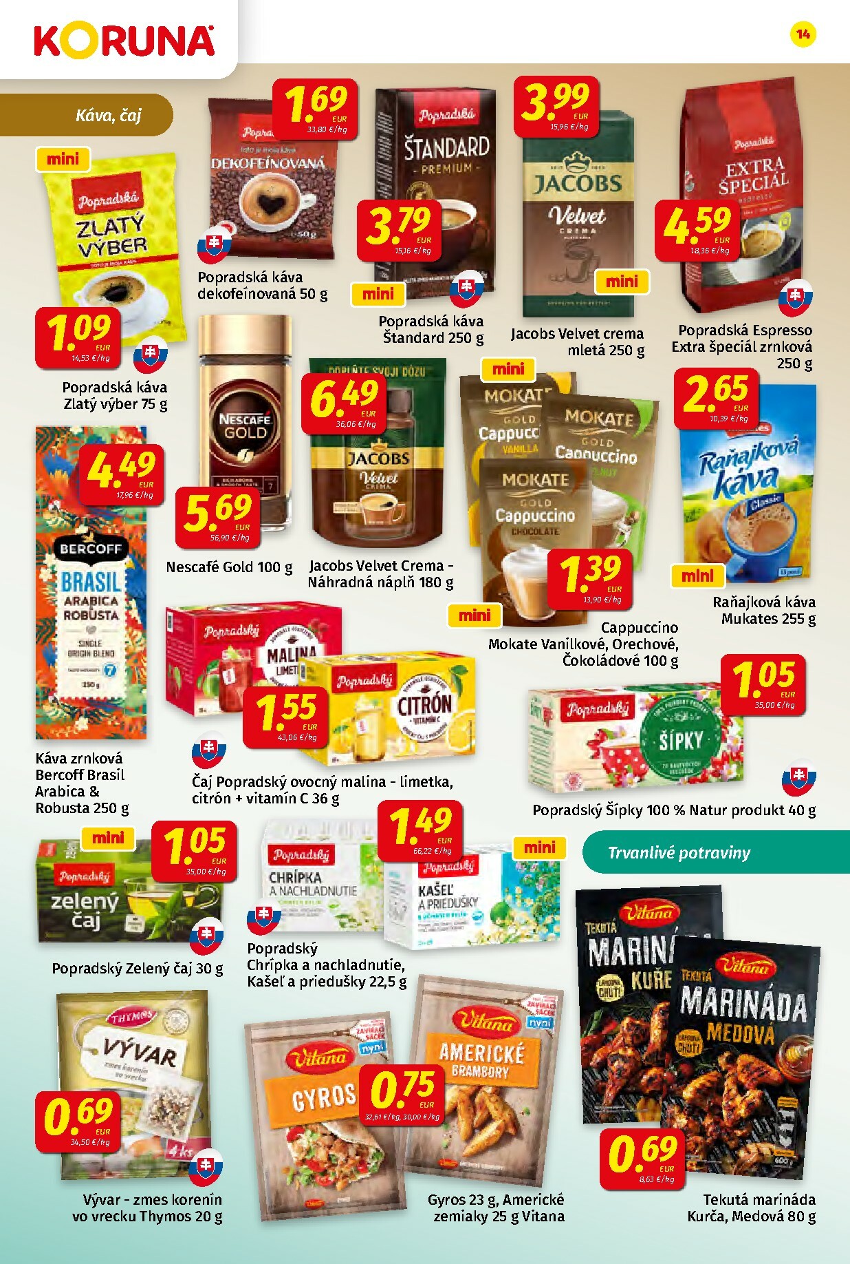 koruna - Leták Koruna platný od 26.09. do 08.10. - page: 14