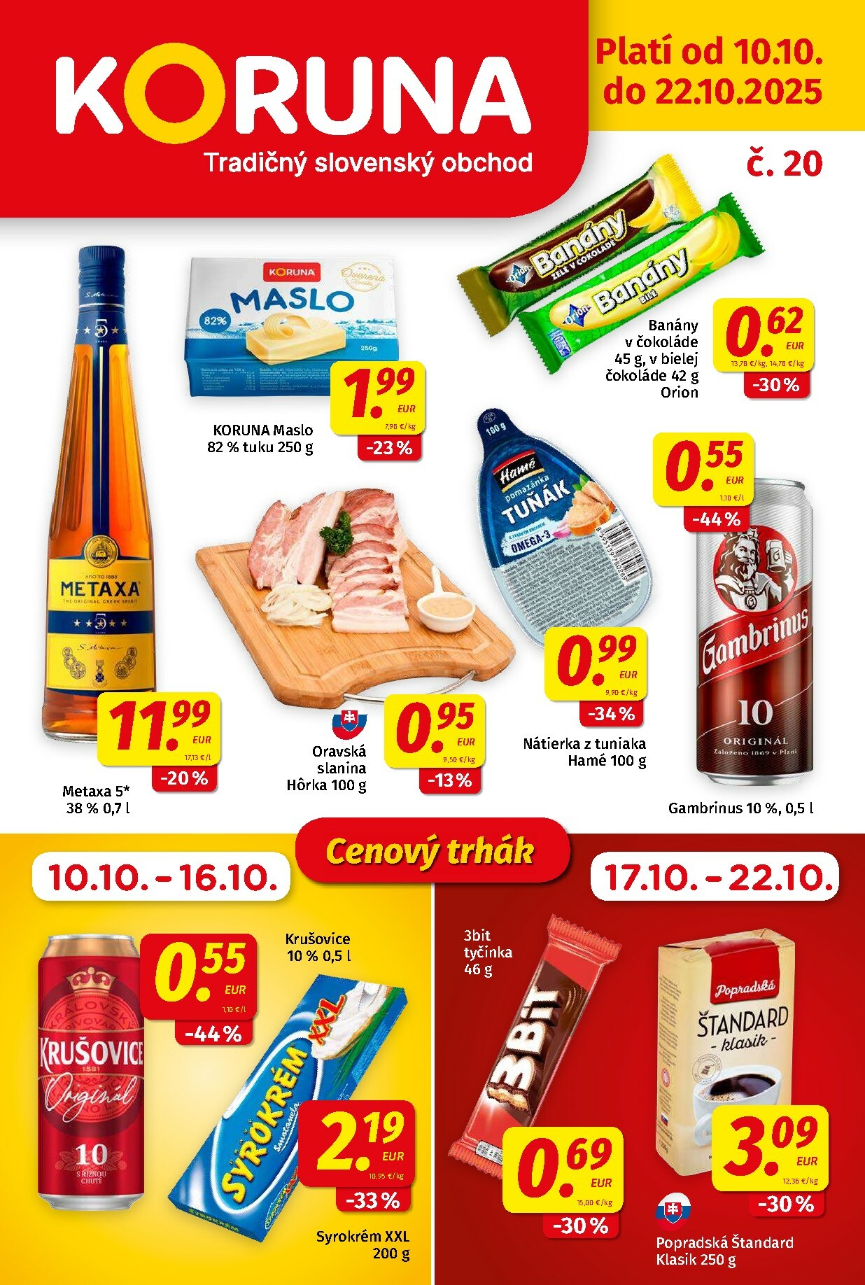 koruna - Leták Koruna platný od 10.10. do 22.10.