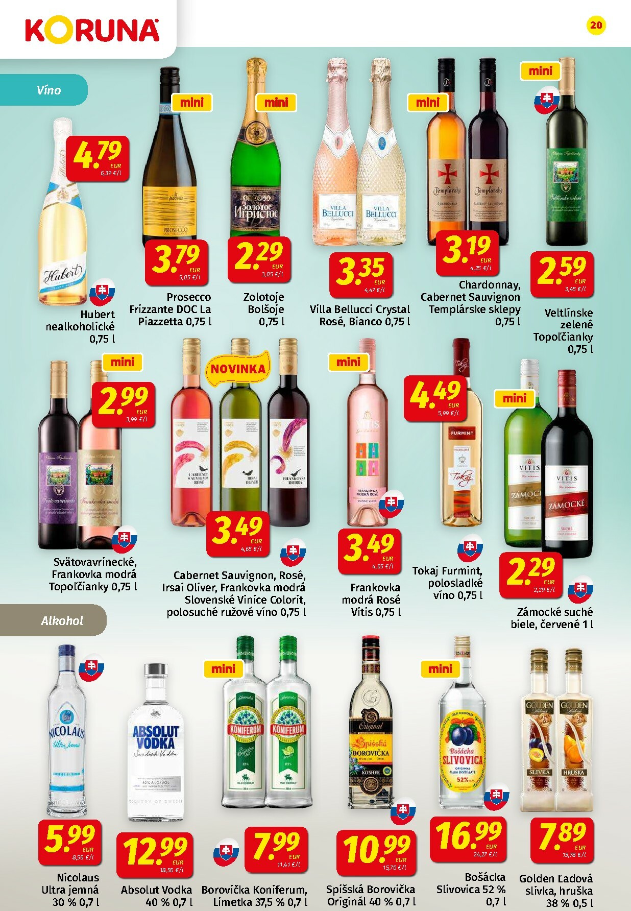koruna - Leták Koruna platný od 10.10. do 22.10. - page: 20