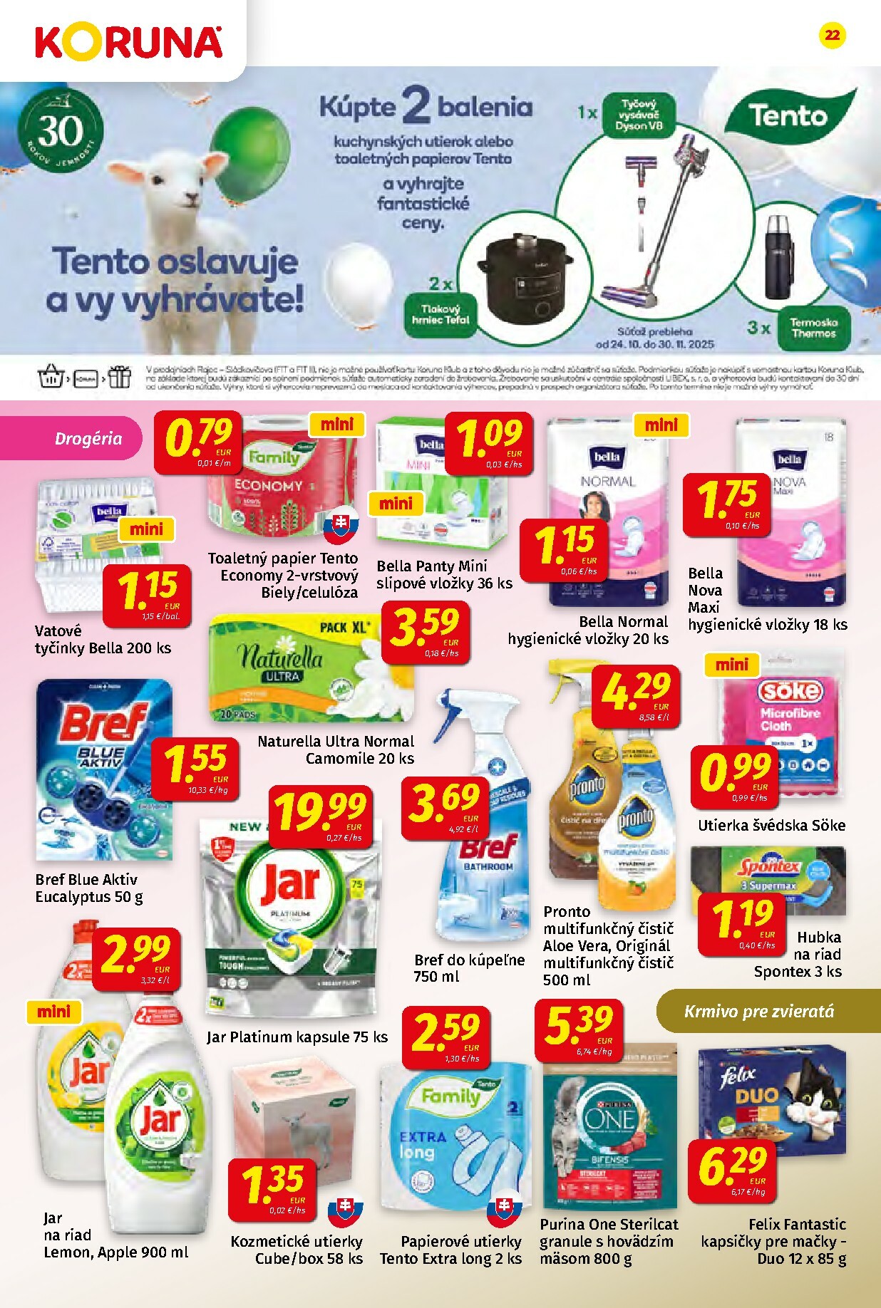 koruna - Leták Koruna platný od 24.10. do 05.11. - page: 22