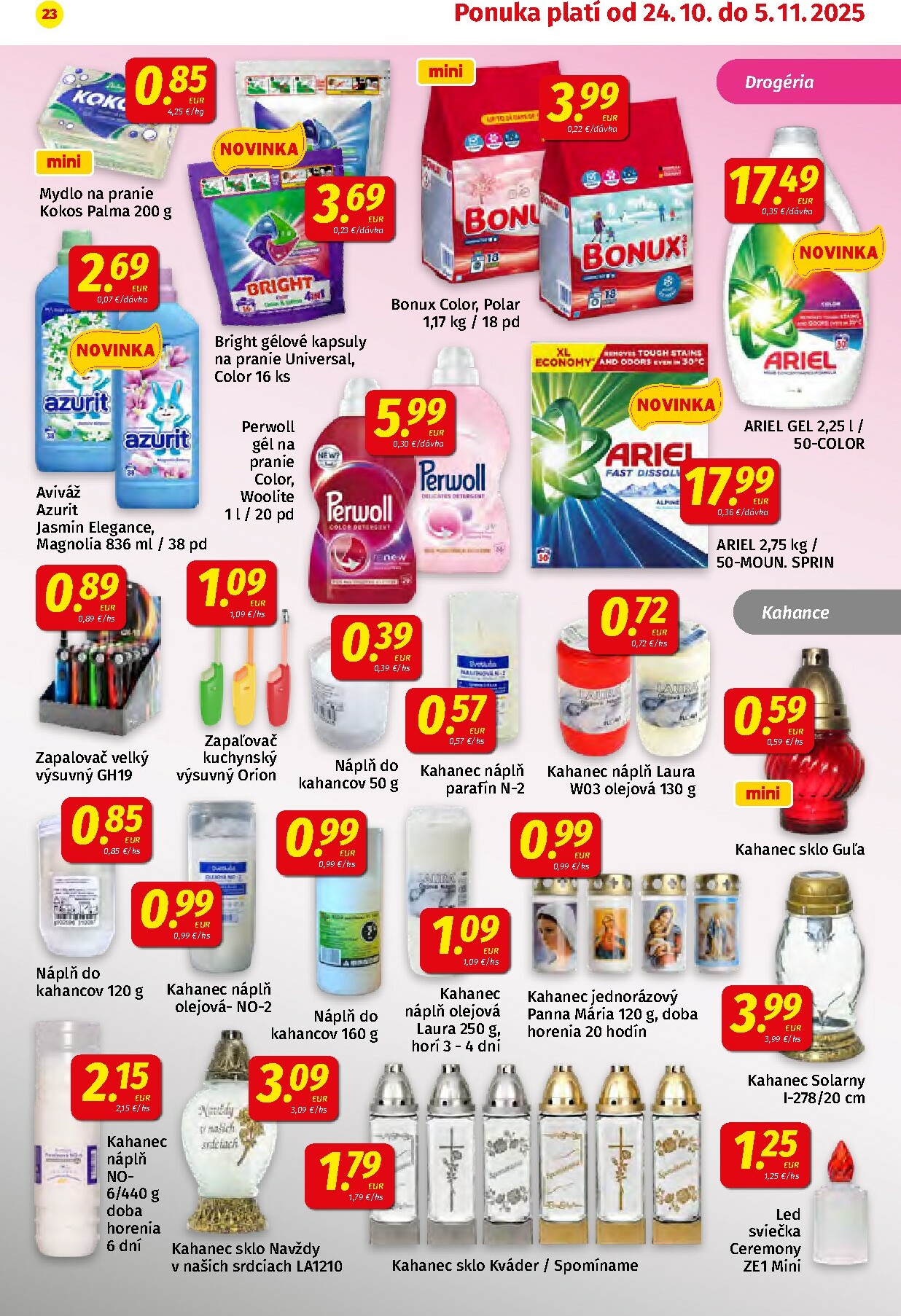 koruna - Leták Koruna platný od 24.10. do 05.11. - page: 23