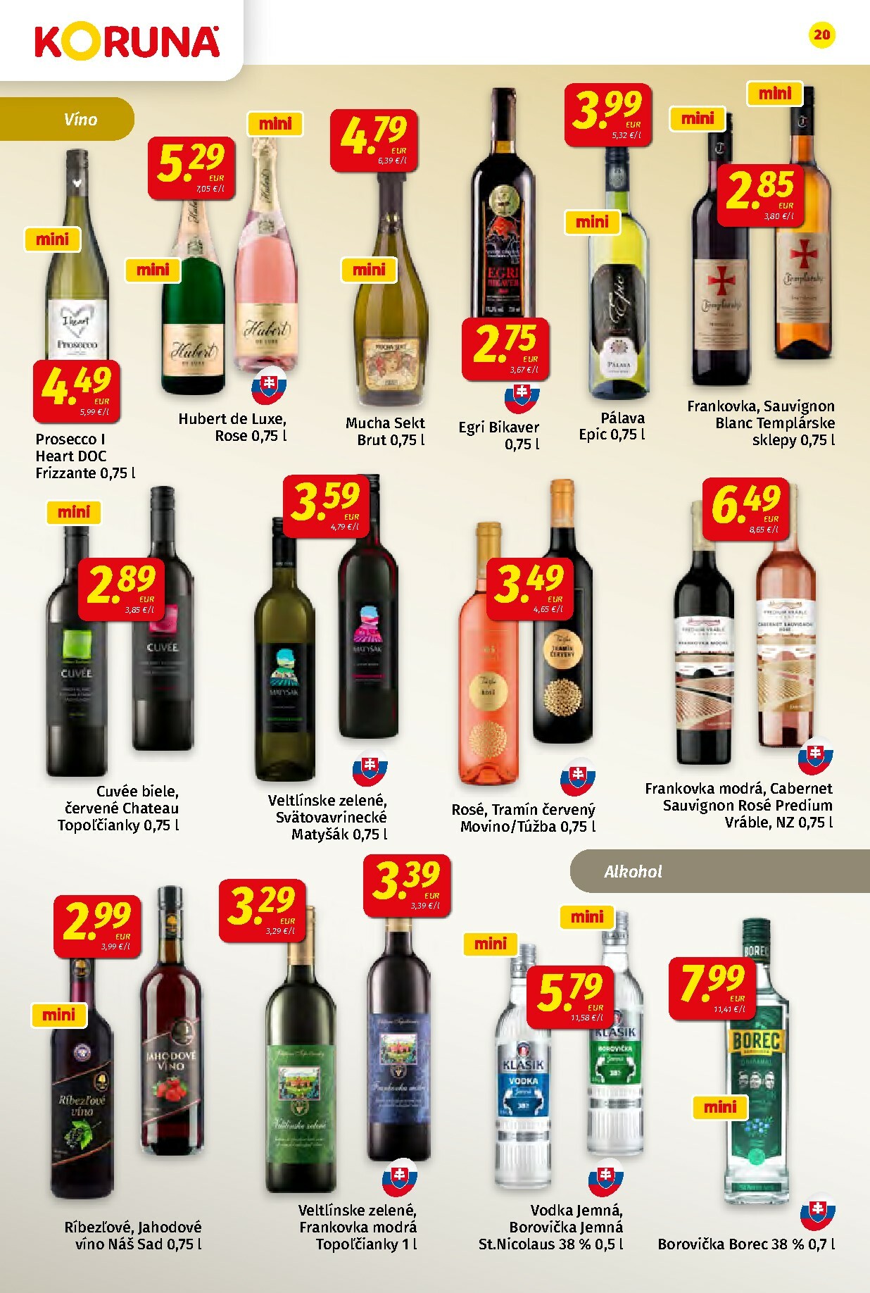 koruna - Leták Koruna platný od 24.10. do 05.11. - page: 20