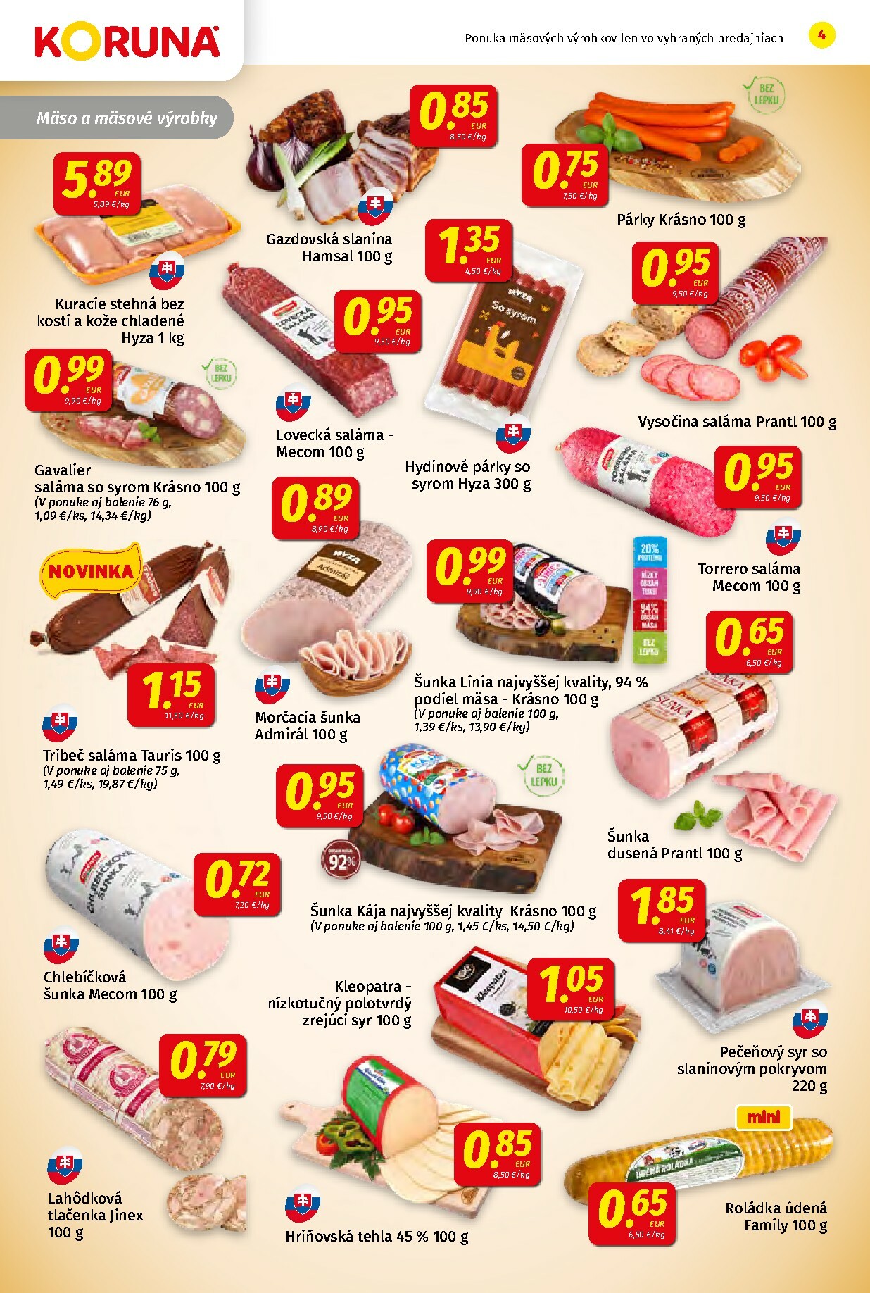 koruna - Leták Koruna platný od 24.10. do 05.11. - page: 4