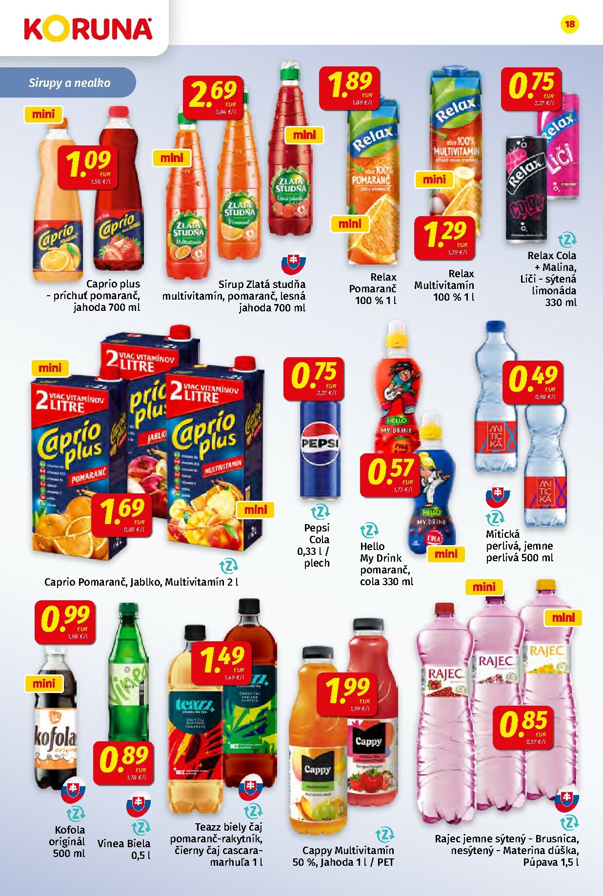 koruna - Leták Koruna platný od 24.10. do 05.11. - page: 18