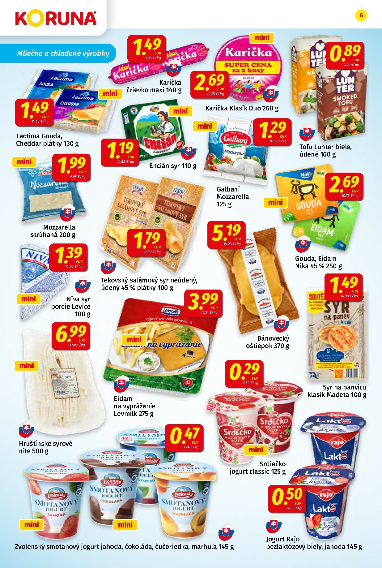 koruna - Leták Koruna platný od 24.10. do 05.11. - page: 6