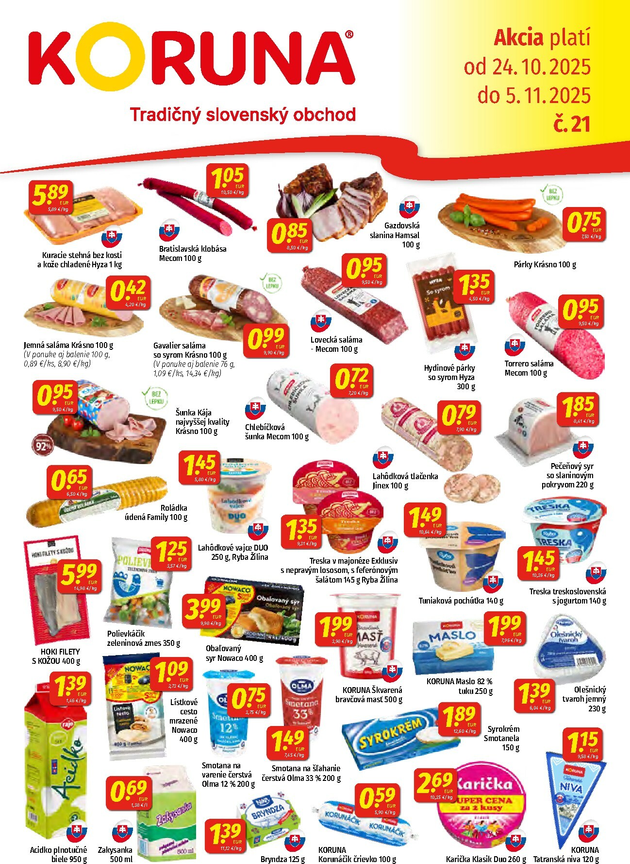 koruna - Leták Koruna - Partner platný od 24.10. do 05.11.