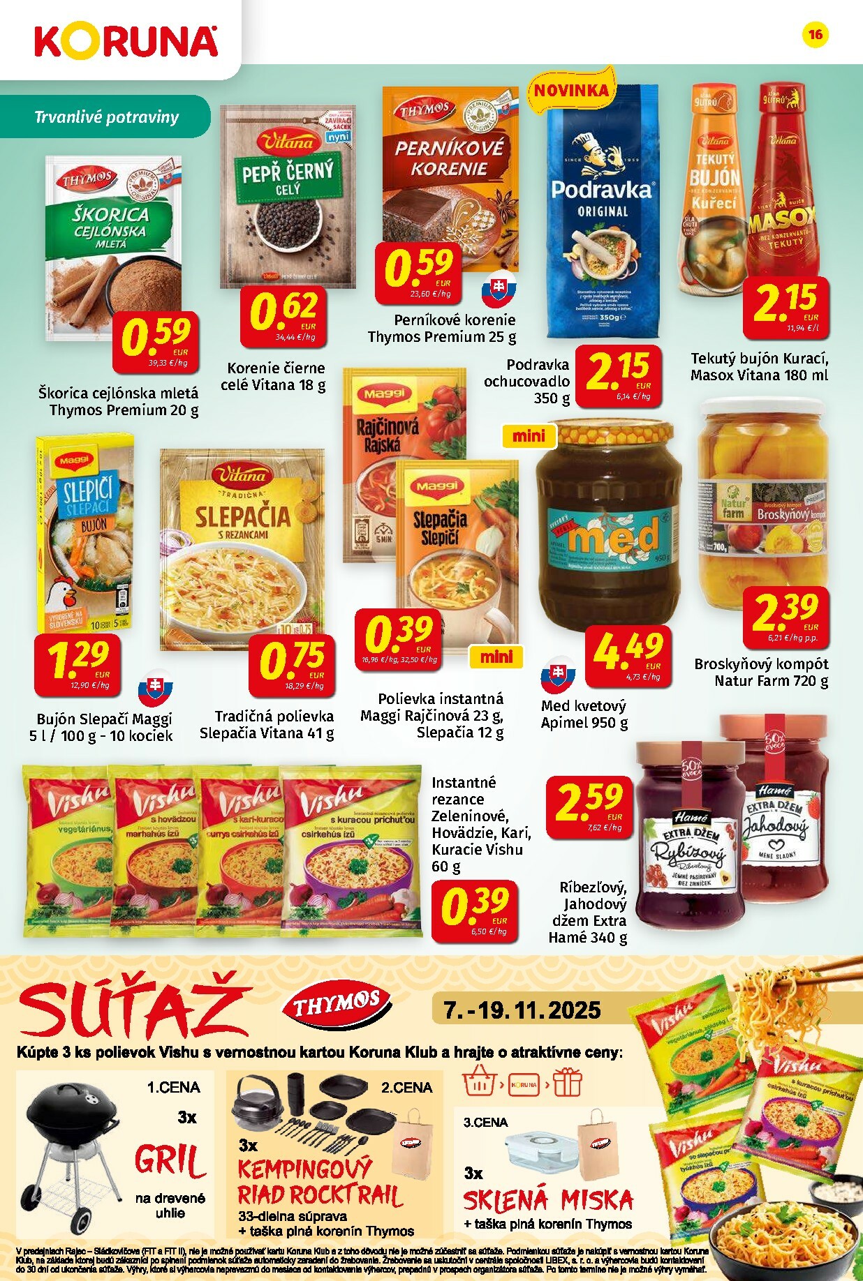koruna - Leták Koruna platný od 07.11. do 19.11. - page: 16