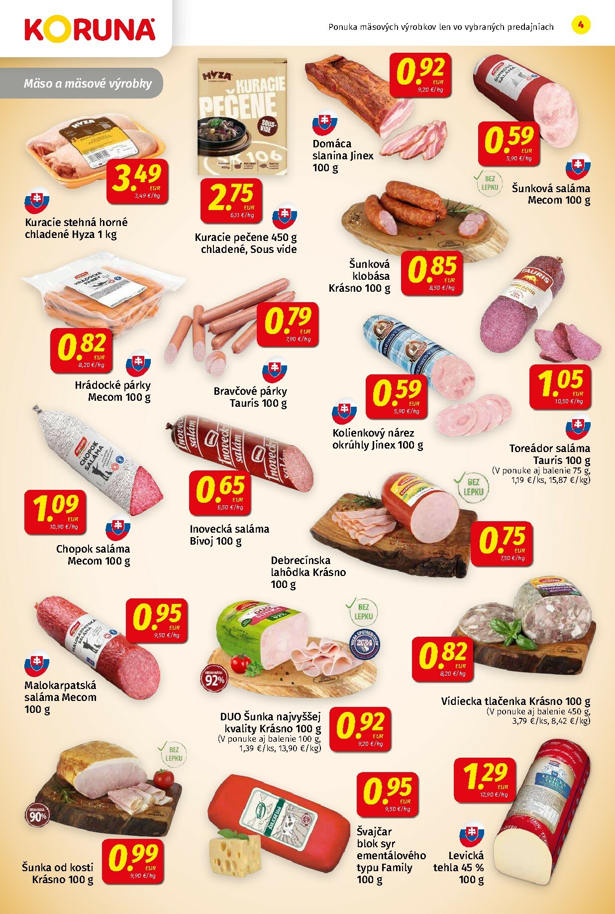 koruna - Leták Koruna platný od 07.11. do 19.11. - page: 4