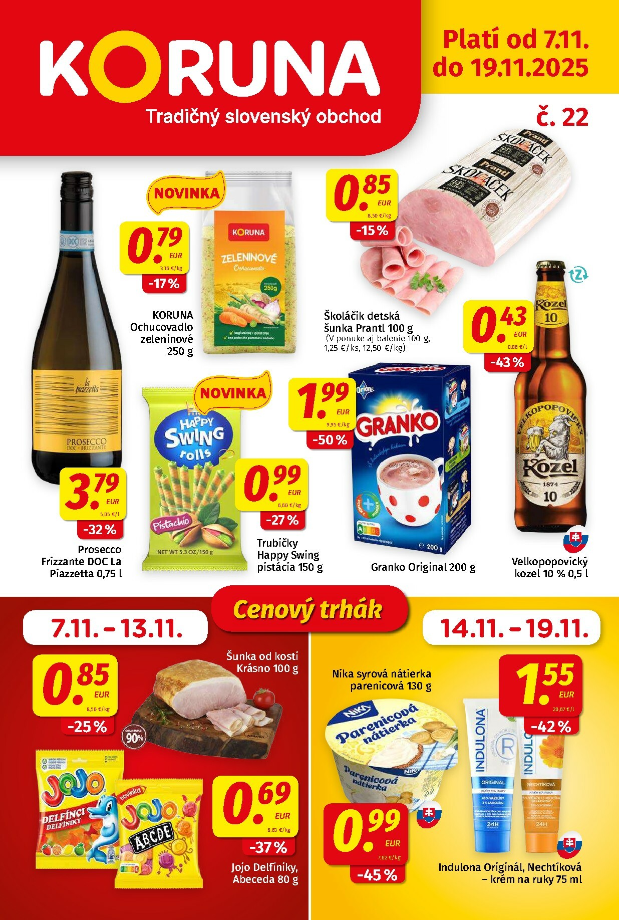 koruna - Leták Koruna platný od 07.11. do 19.11.