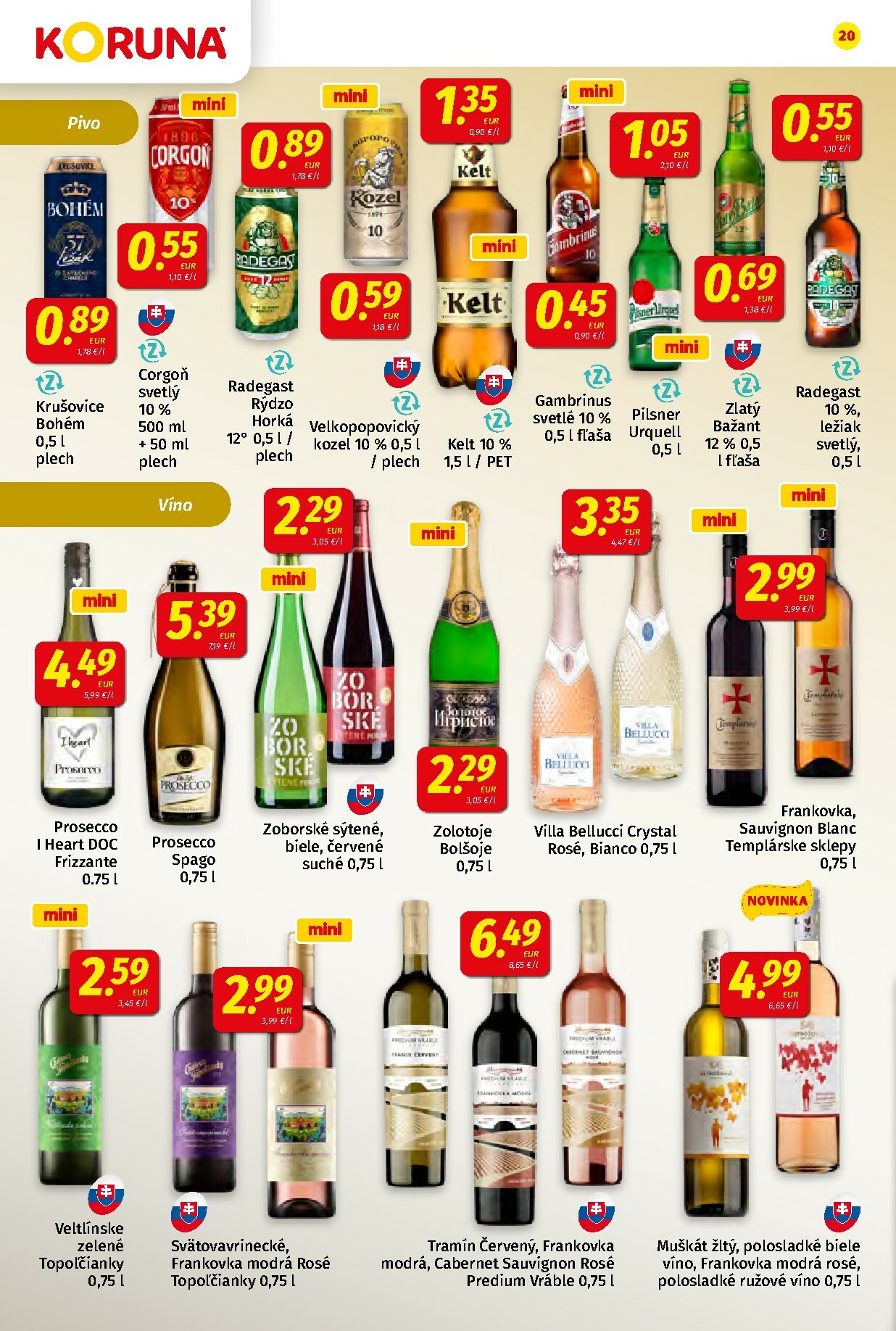 koruna - Leták Koruna platný od 21.11. do 03.12. - page: 20