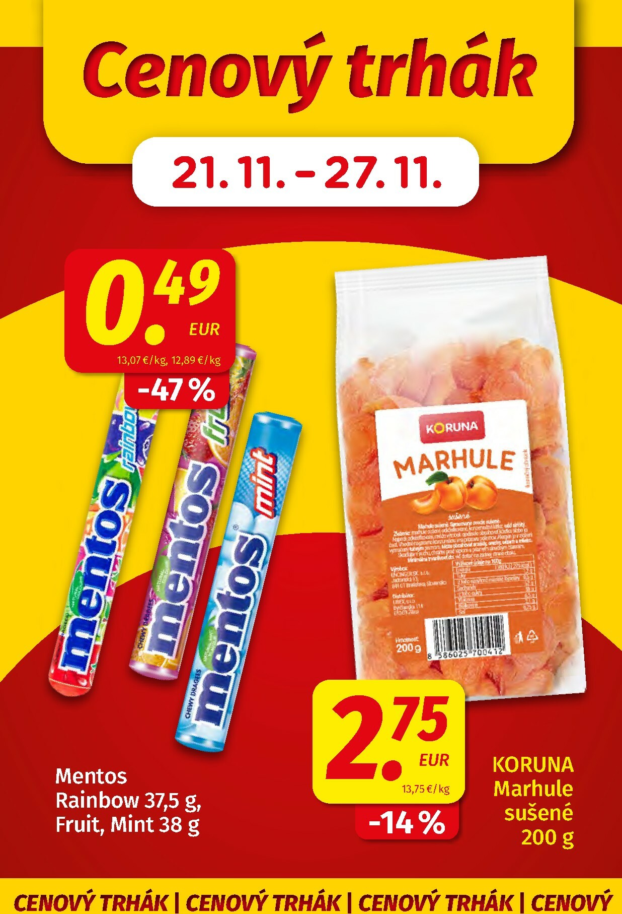 koruna - Leták Koruna platný od 21.11. do 03.12. - page: 2