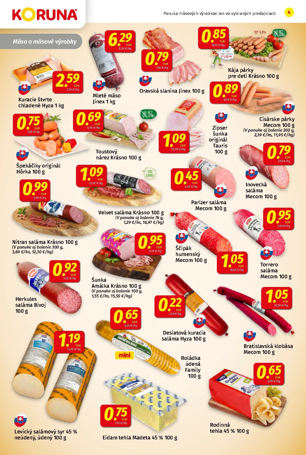 koruna - Leták Koruna platný od 21.11. do 03.12. - page: 4