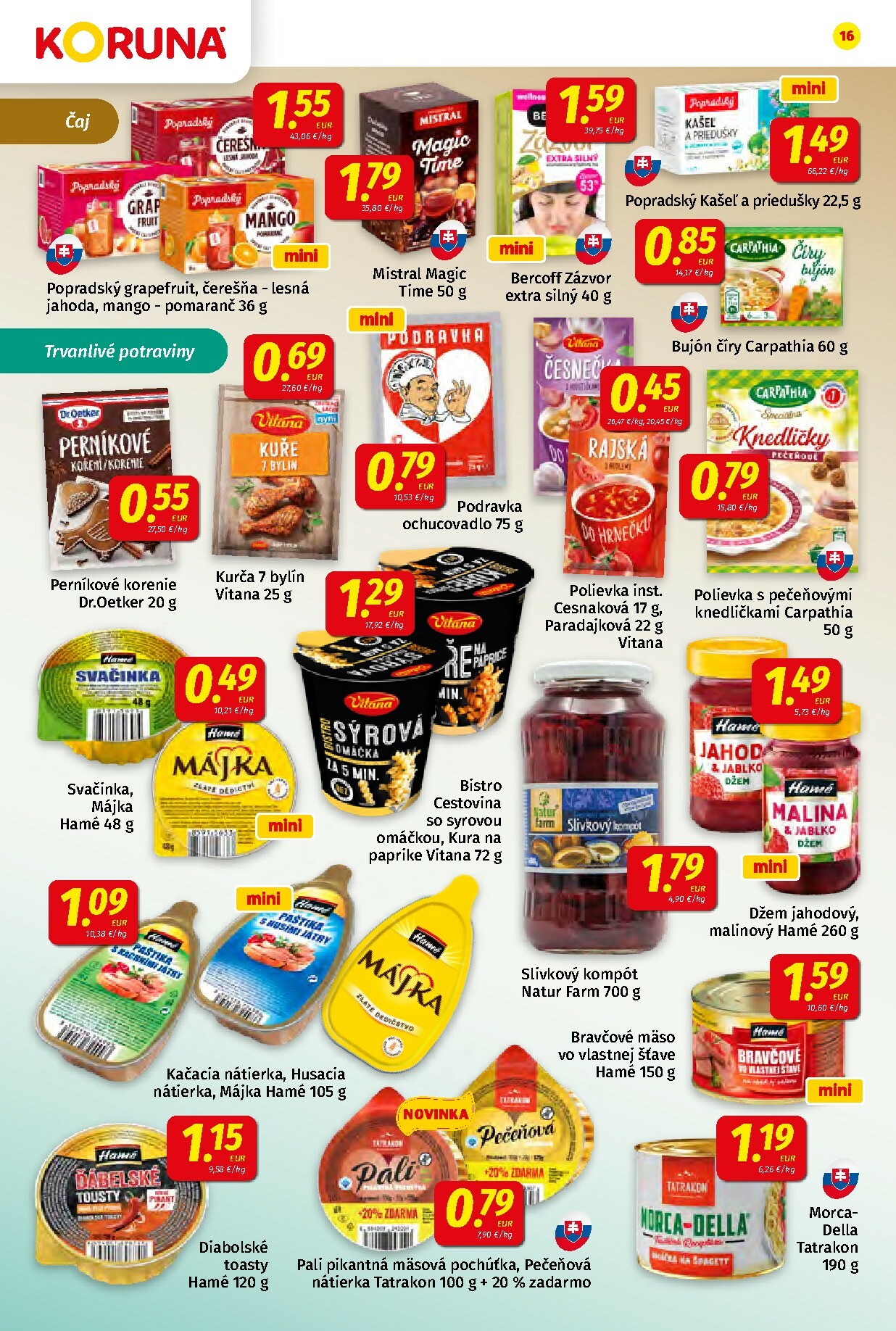 koruna - Leták Koruna platný od 21.11. do 03.12. - page: 16