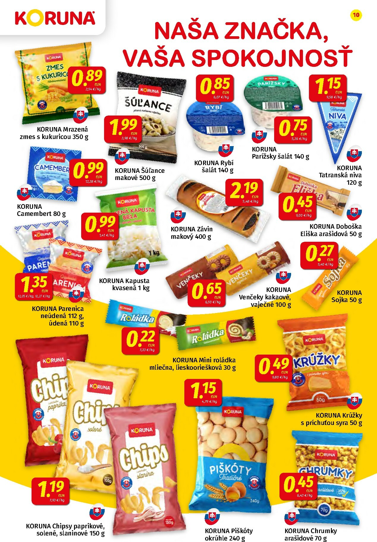 koruna - Leták Koruna platný od 21.11. do 03.12. - page: 10
