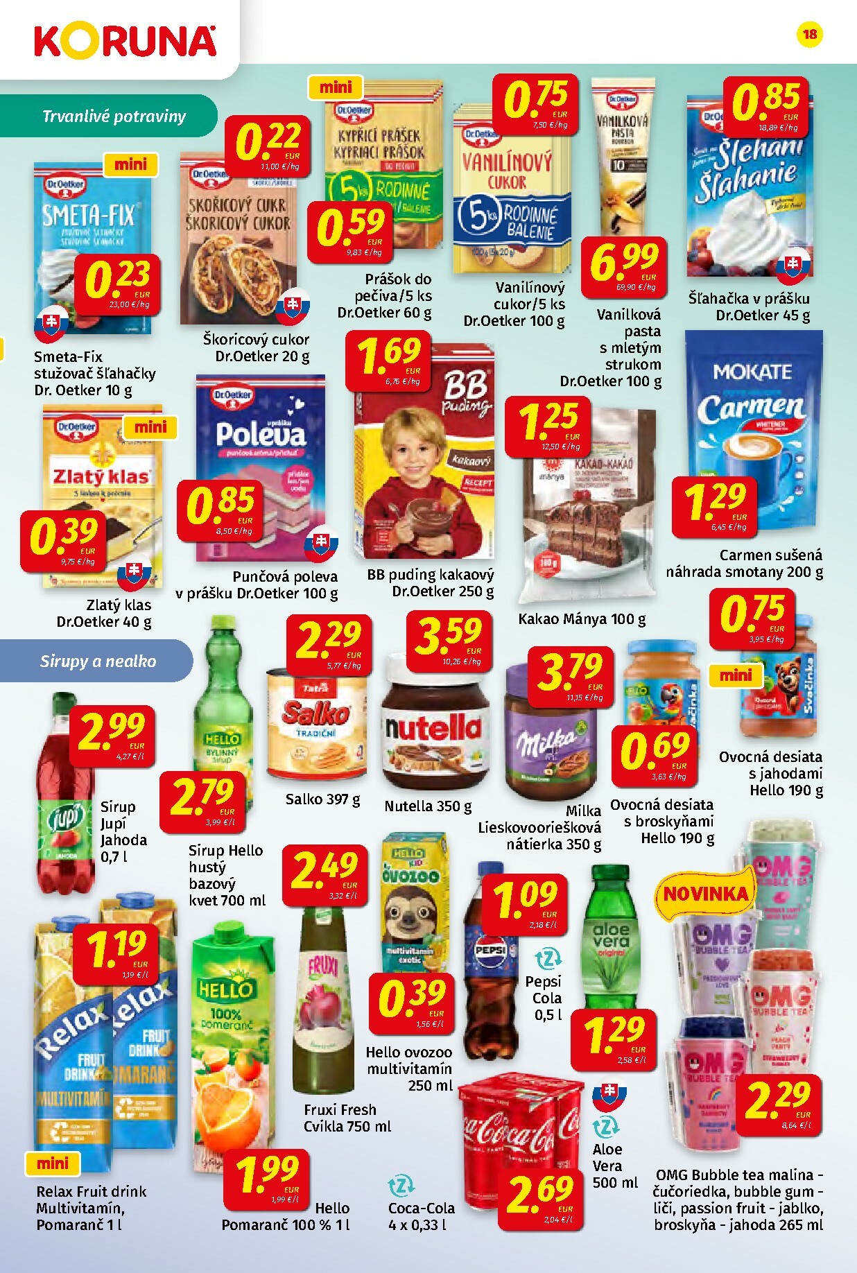 koruna - Leták Koruna platný od 21.11. do 03.12. - page: 18