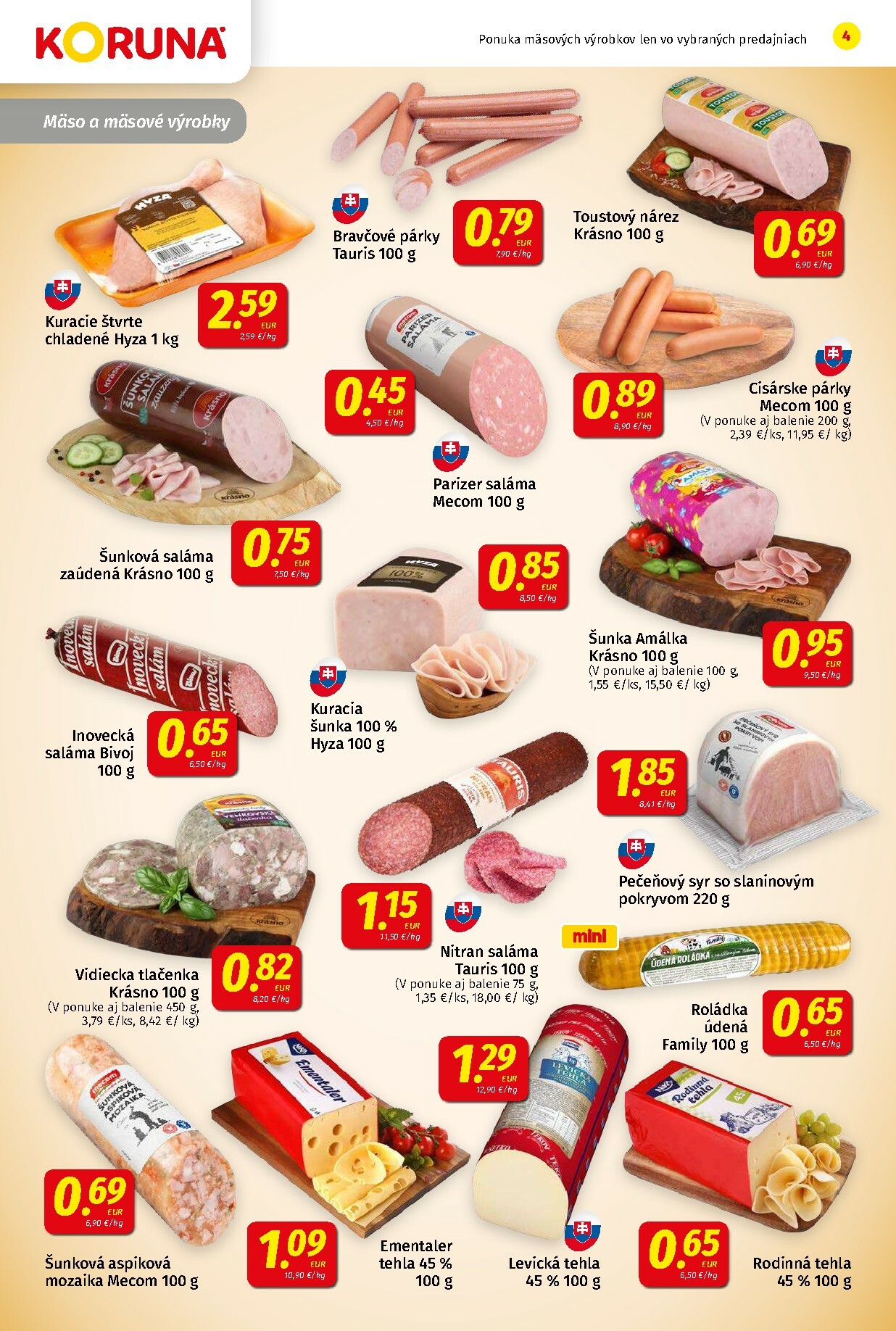 koruna - Leták Koruna platný od 09.01. do 21.01. - page: 4