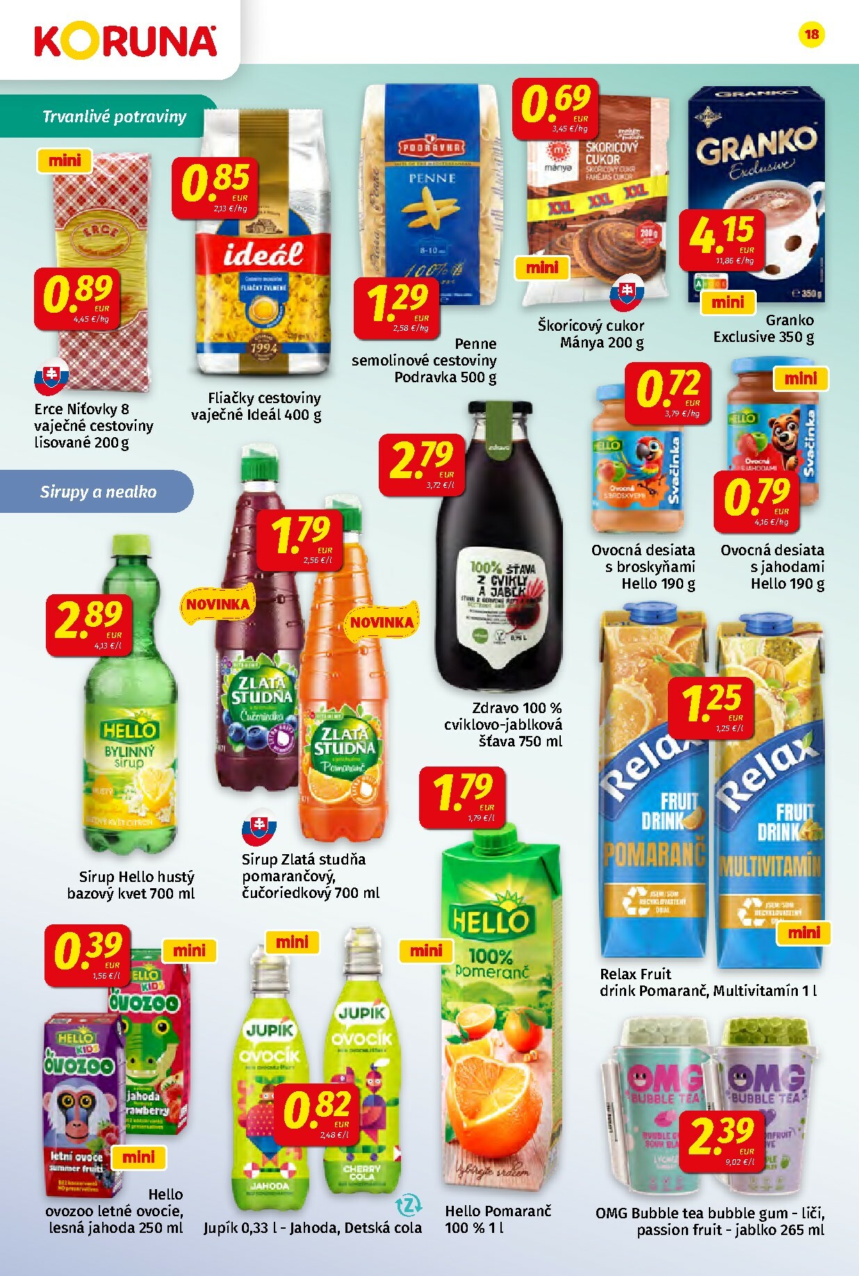 koruna - Leták Koruna platný od 23.01. do 04.02. - page: 18