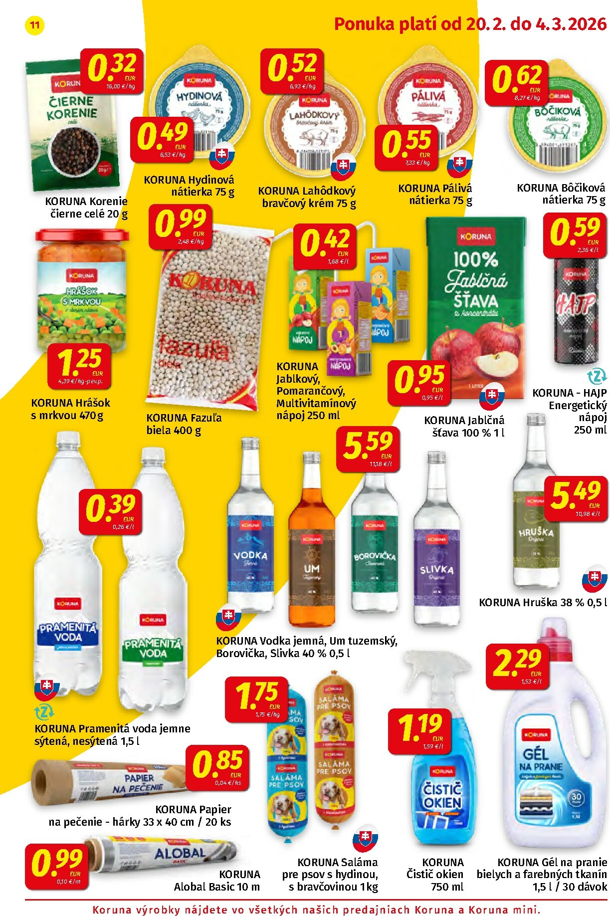 koruna - Leták Koruna platný od 20.02.2026 do 04.03.2026 - page: 11