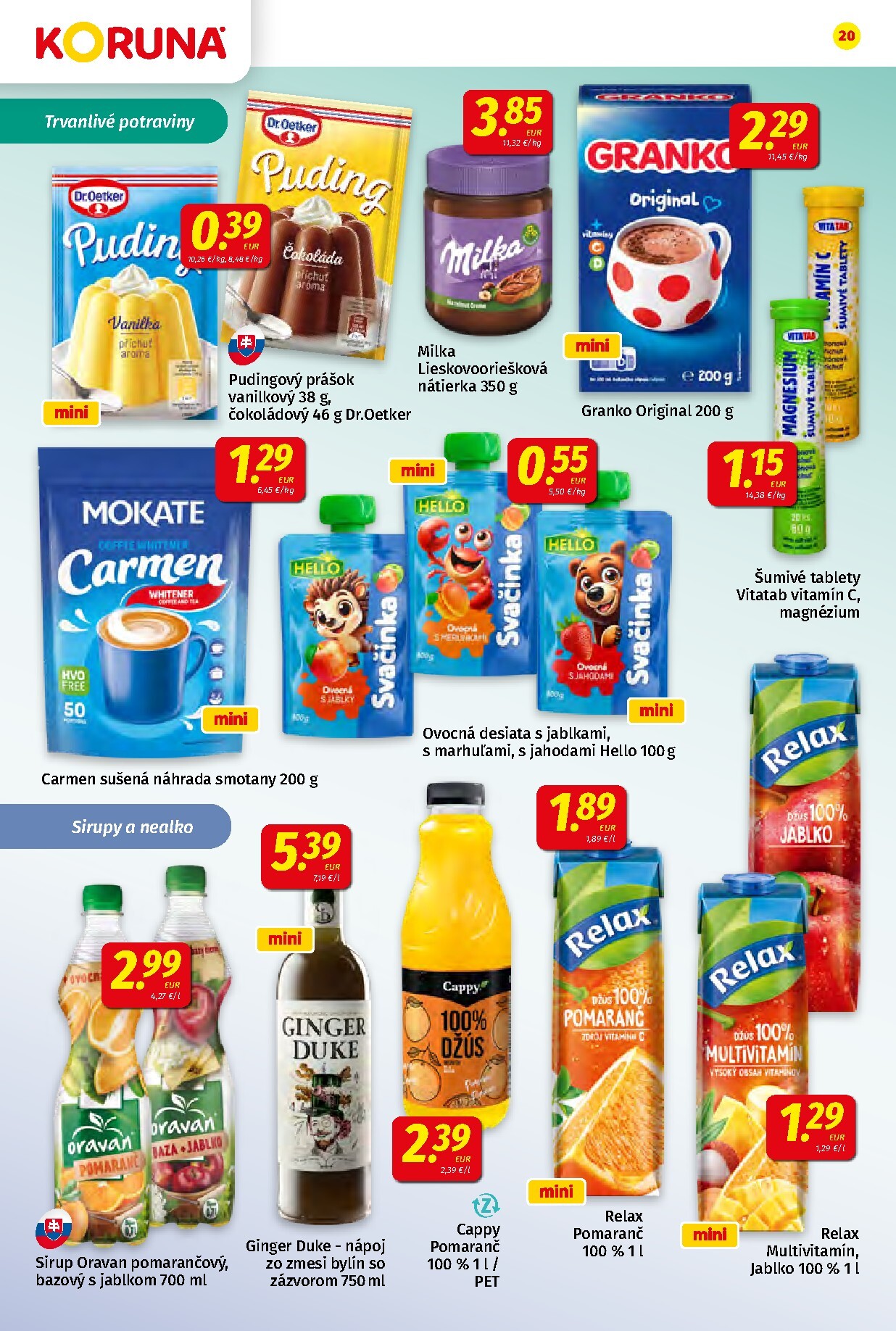 koruna - Leták Koruna platný od 20.03.2026 do 08.04.2026 - page: 20