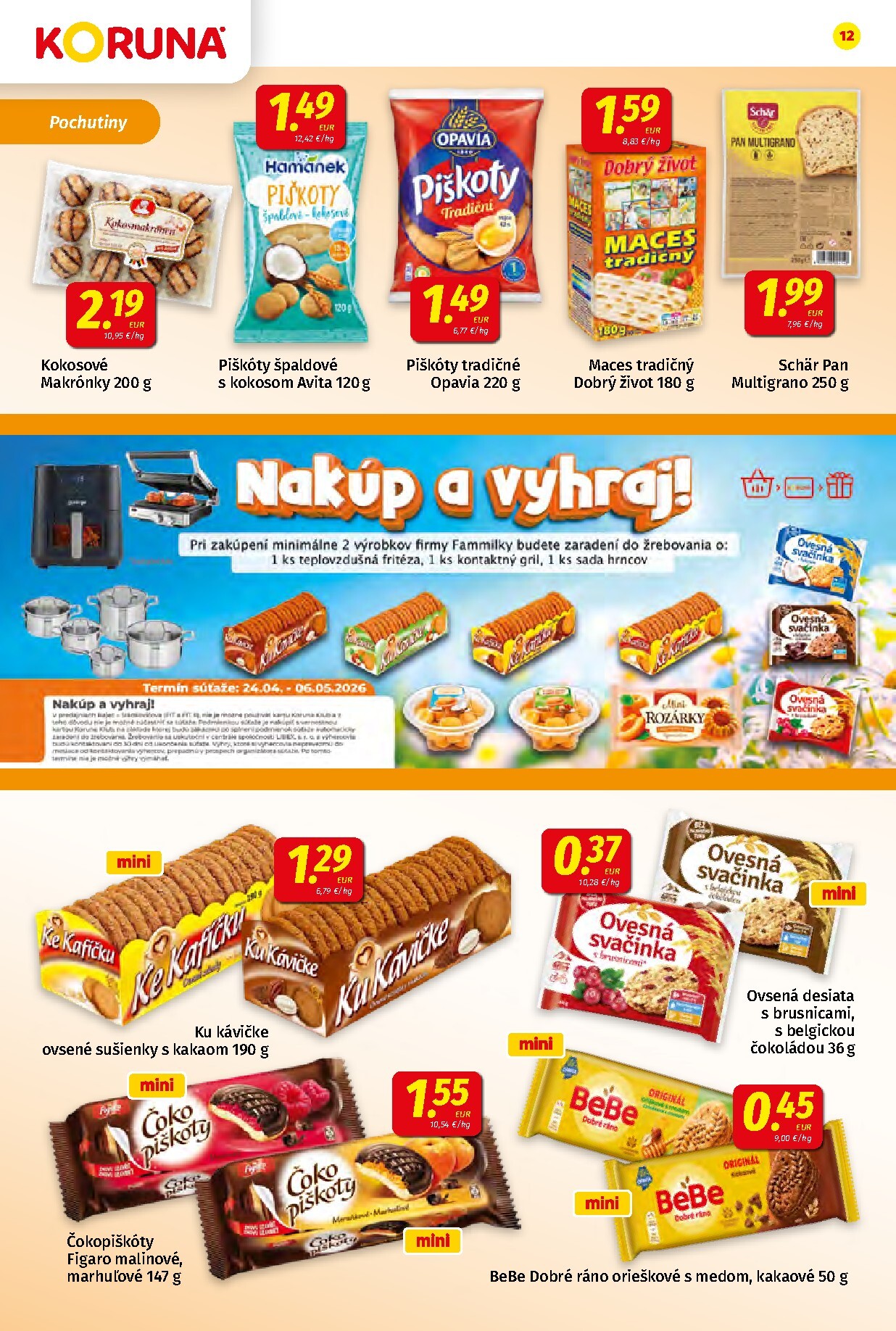 koruna - Nový leták Koruna od piatku, 24.04.2026 do stredy, 06.05.2026 - page: 12