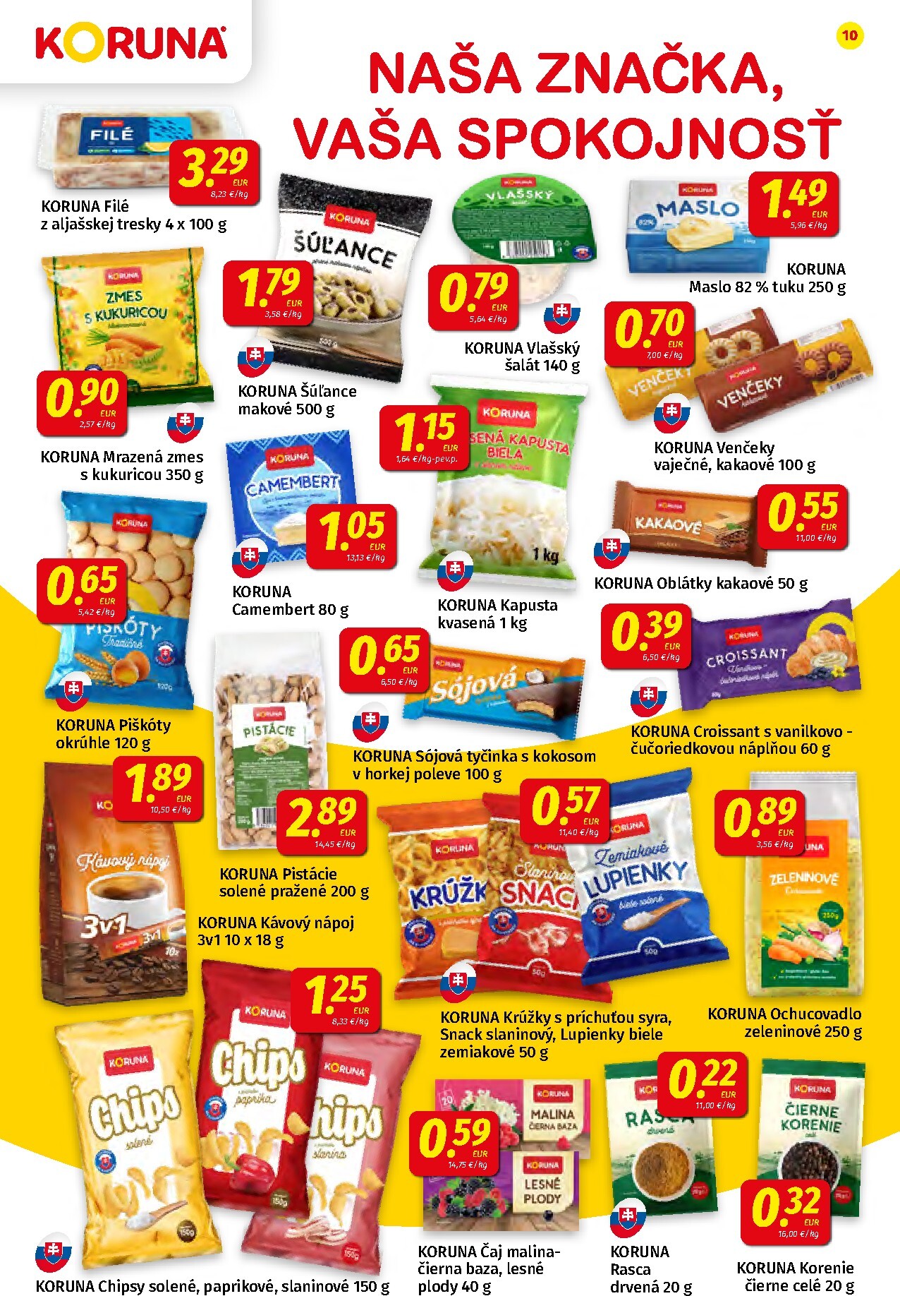 koruna - Nový leták Koruna od piatku, 24.04.2026 do stredy, 06.05.2026 - page: 10