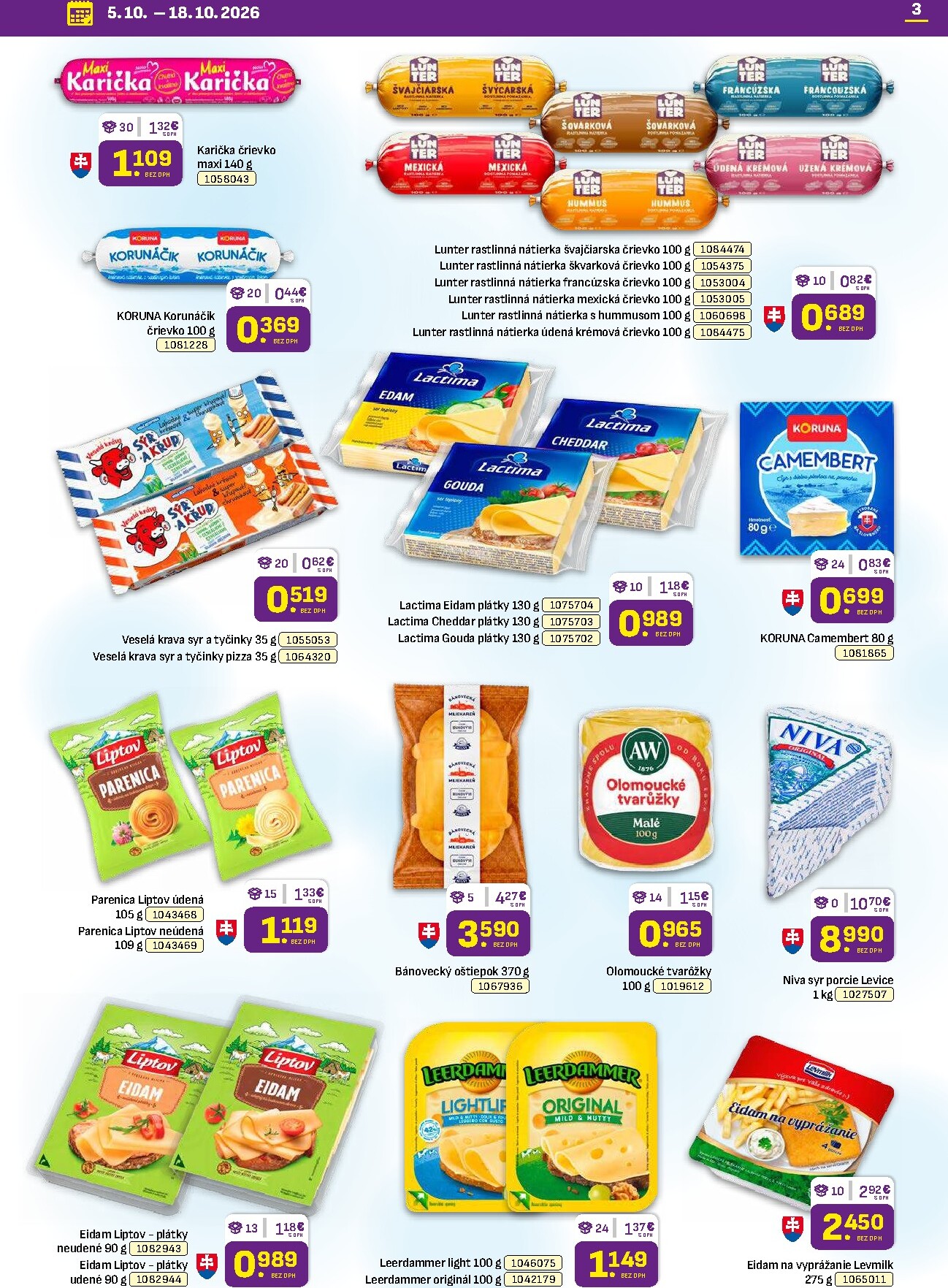libex - Nový Libex leták od pondelka, 05.10.2026 do nedele, 18.10.2026 - page: 3