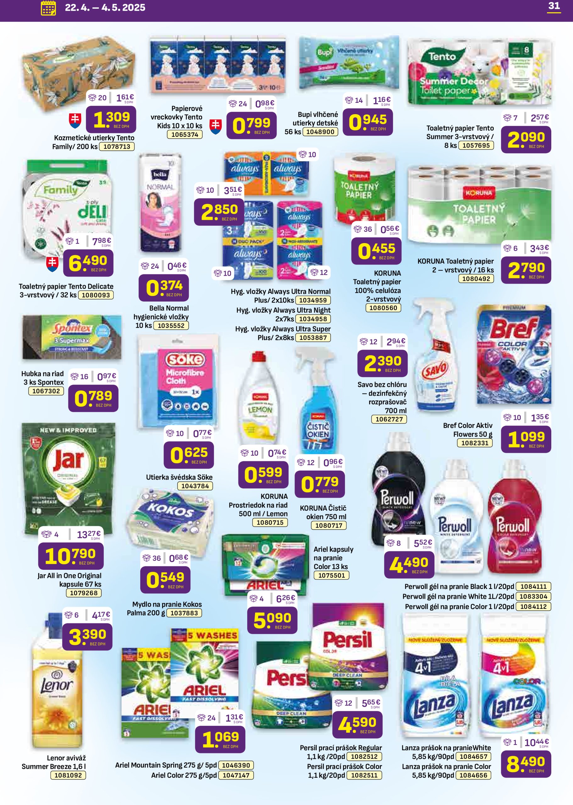 libex - Libex leták platný od 22.04. - 04.05. - page: 31