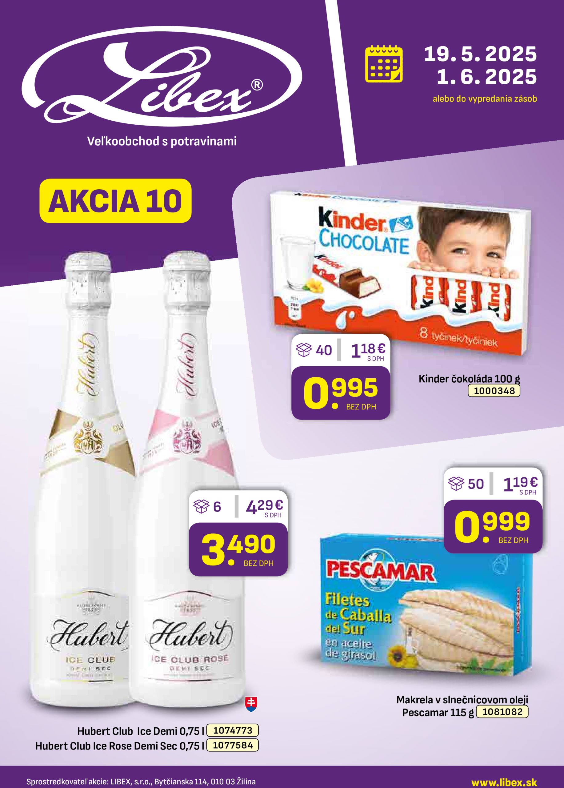libex - Libex leták platný od 19.05. - 01.06.