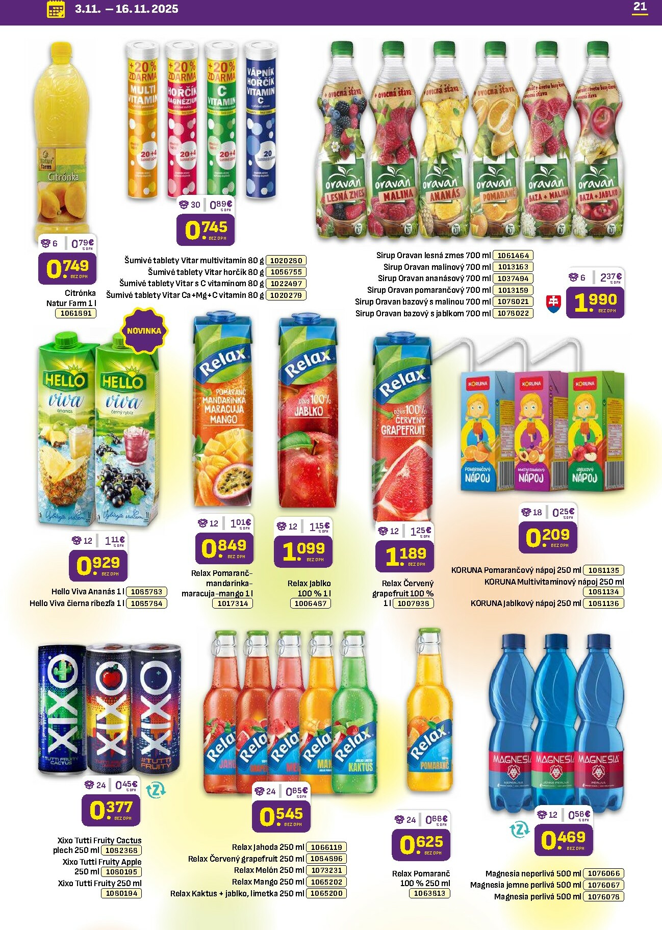 libex - Leták Libex platný od 03.11. do 16.11. - page: 21