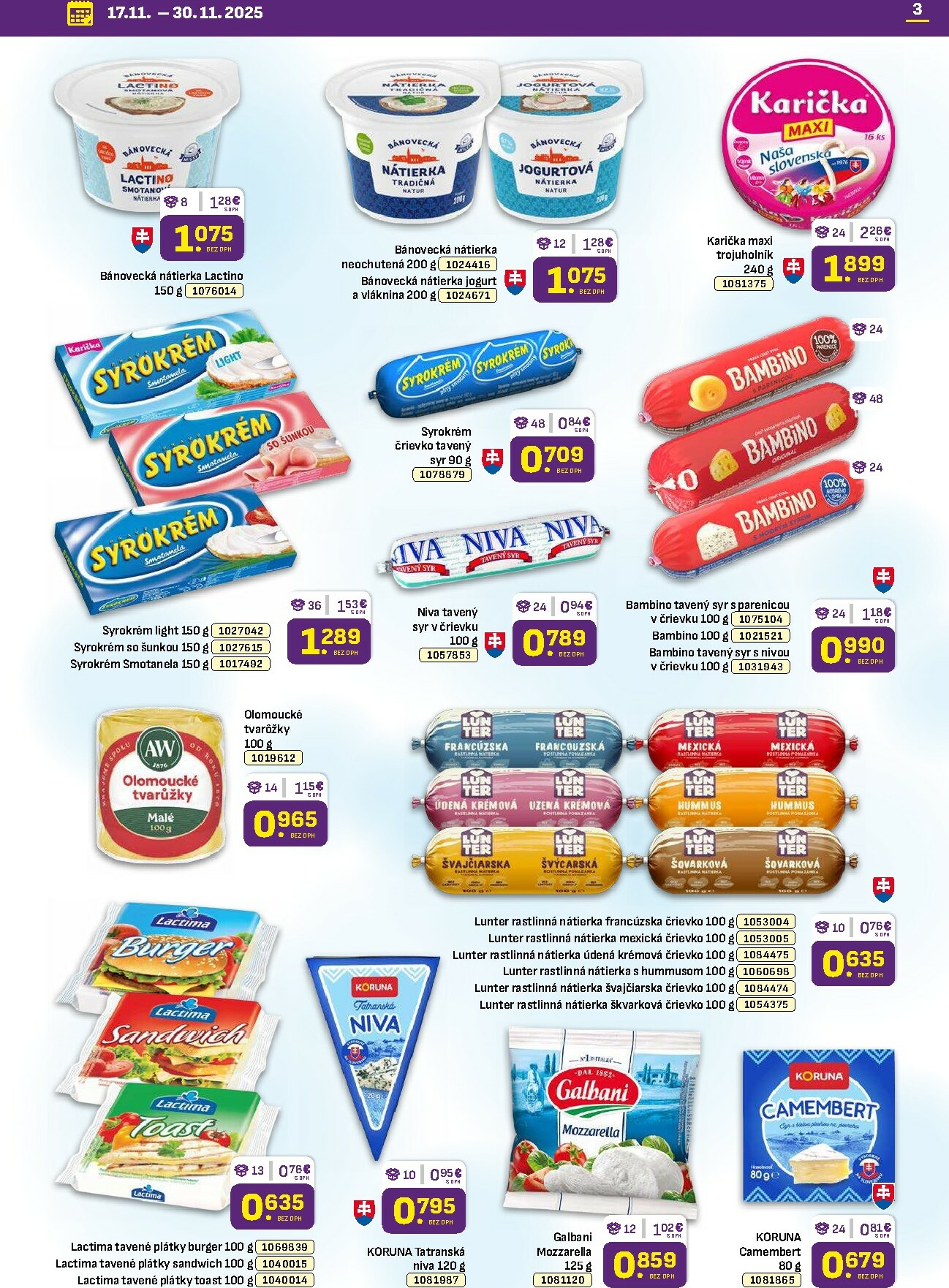 libex - Leták Libex platný od 17.11. do 30.11. - page: 3