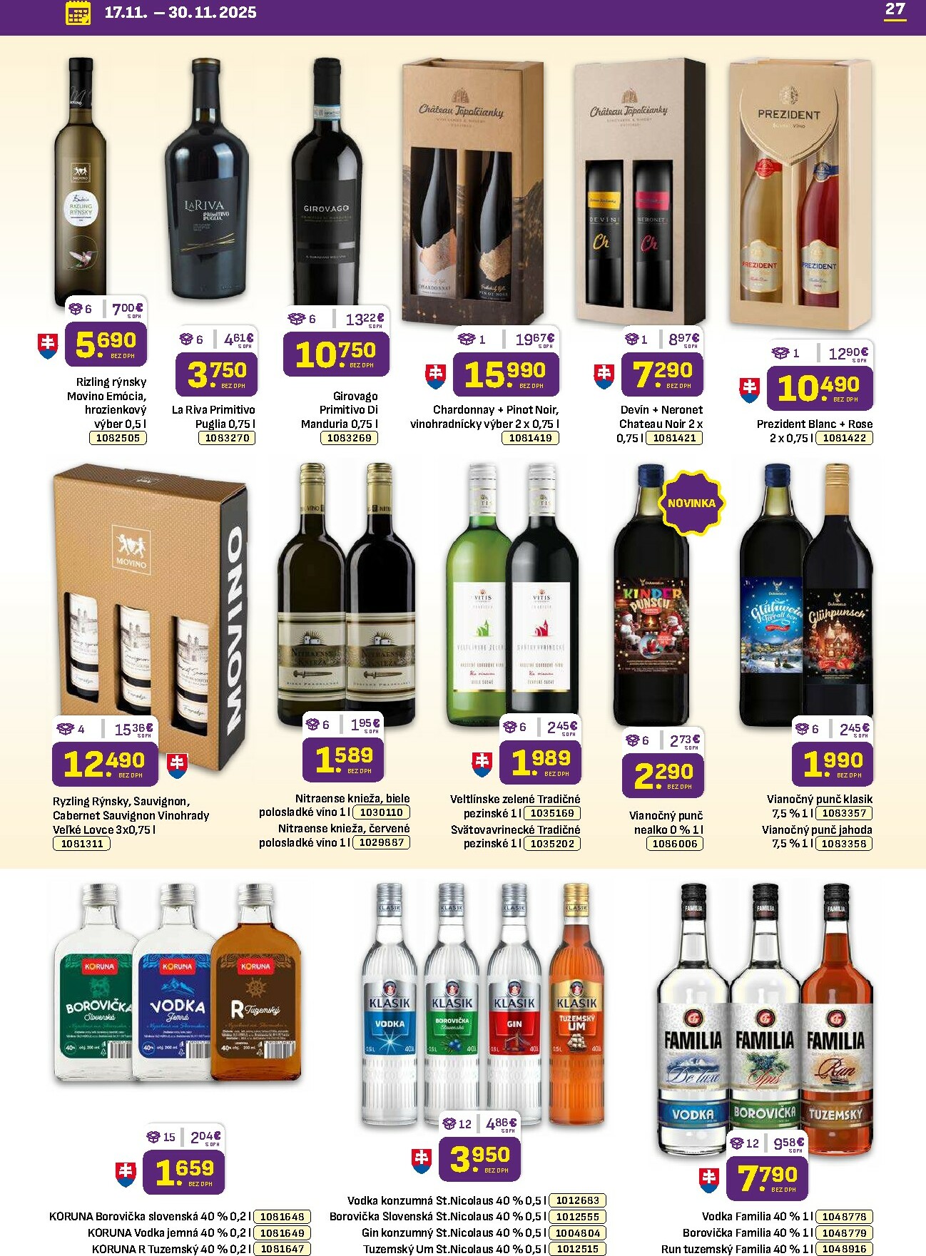 libex - Leták Libex platný od 17.11. do 30.11. - page: 27