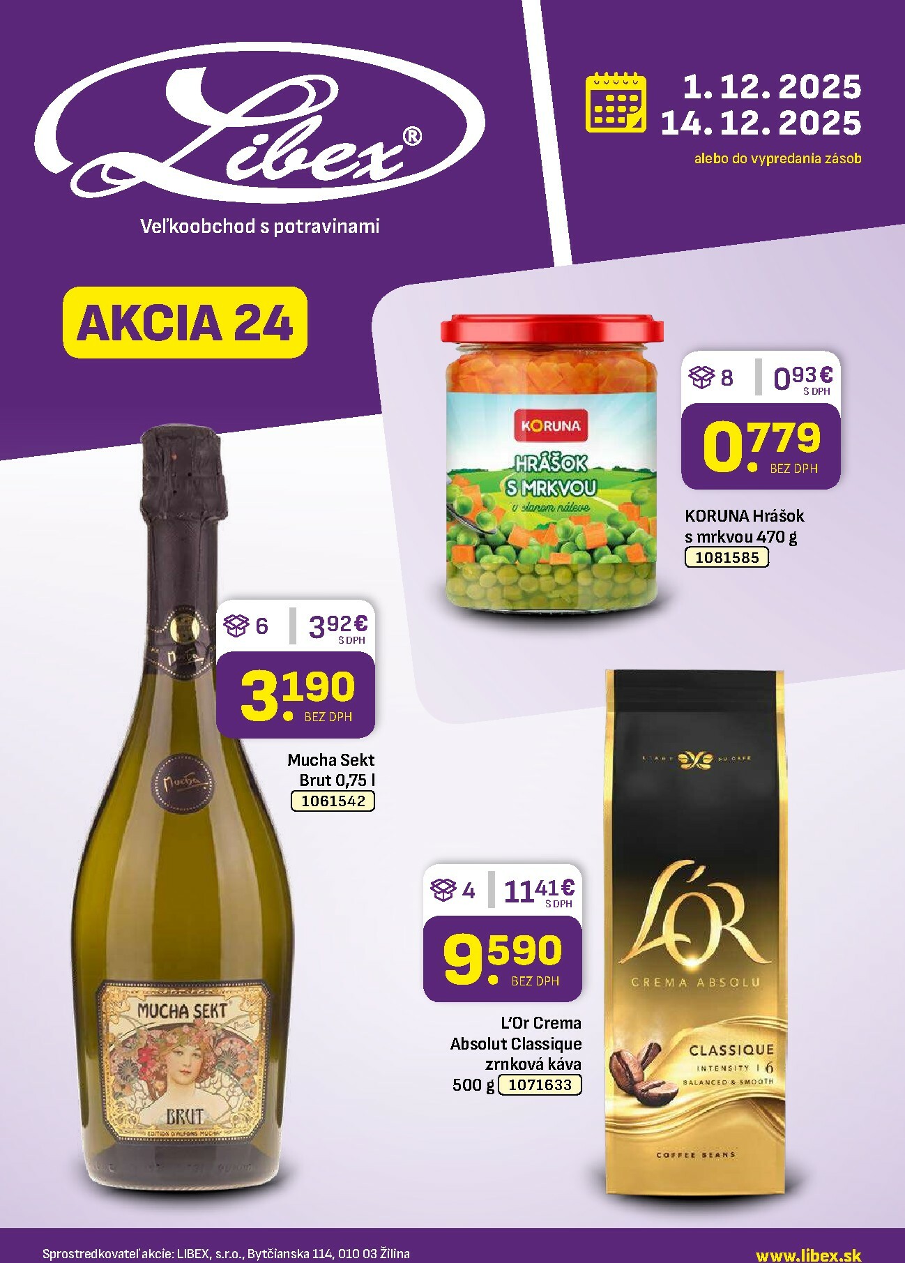 libex - Leták Libex platný od 01.12. do 14.12. - page: 1