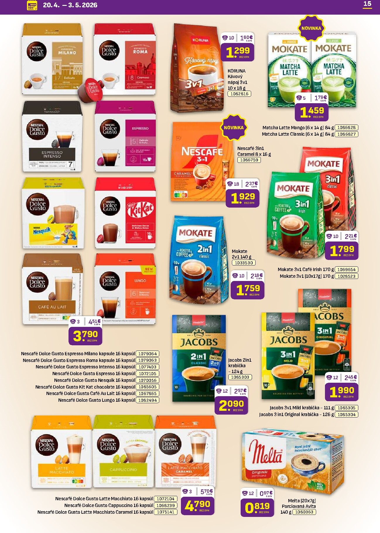 libex - Nový leták Libex od pondelka, 20.04.2026 do nedele, 03.05.2026 - page: 15