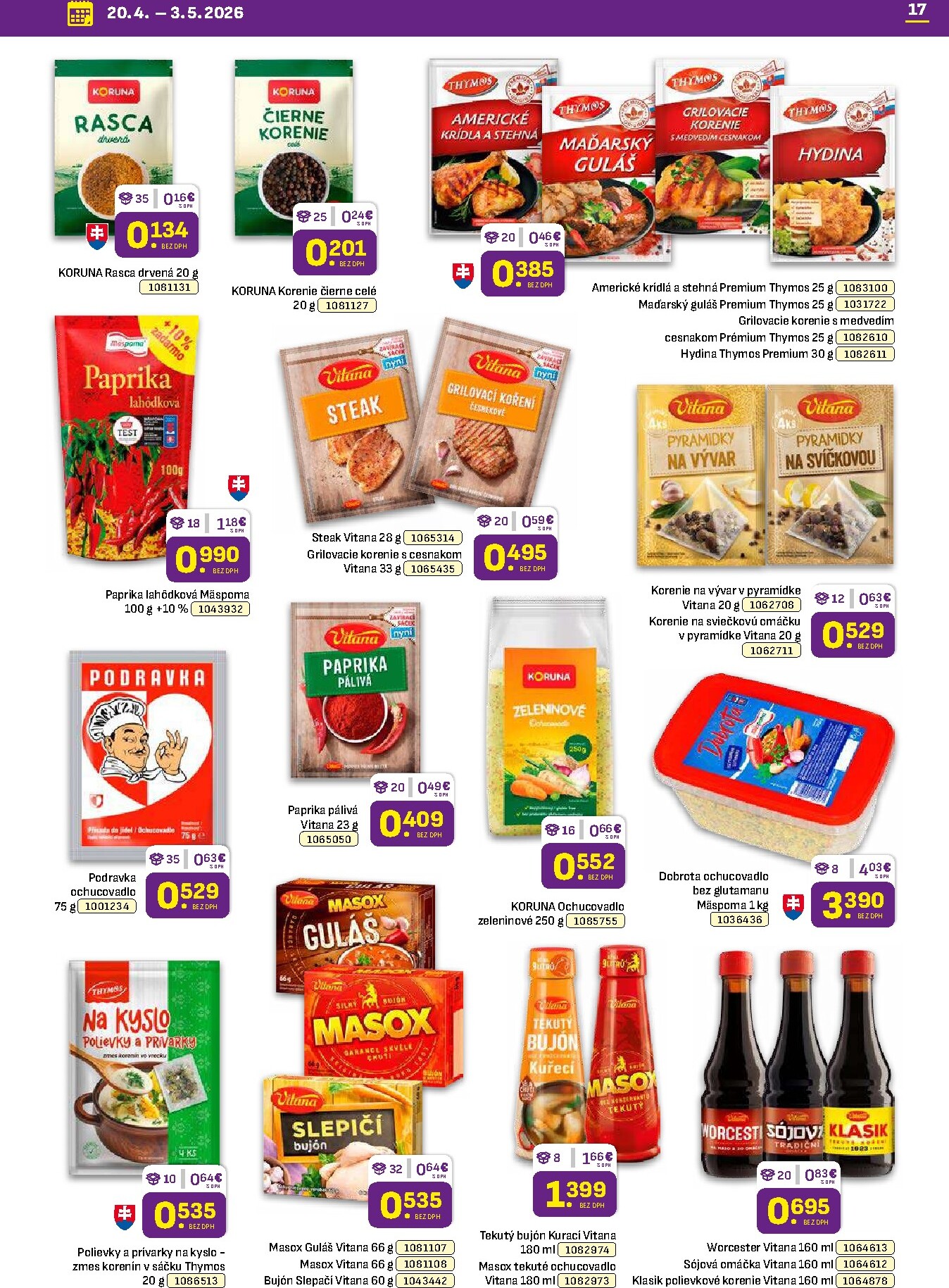 libex - Nový leták Libex od pondelka, 20.04.2026 do nedele, 03.05.2026 - page: 17