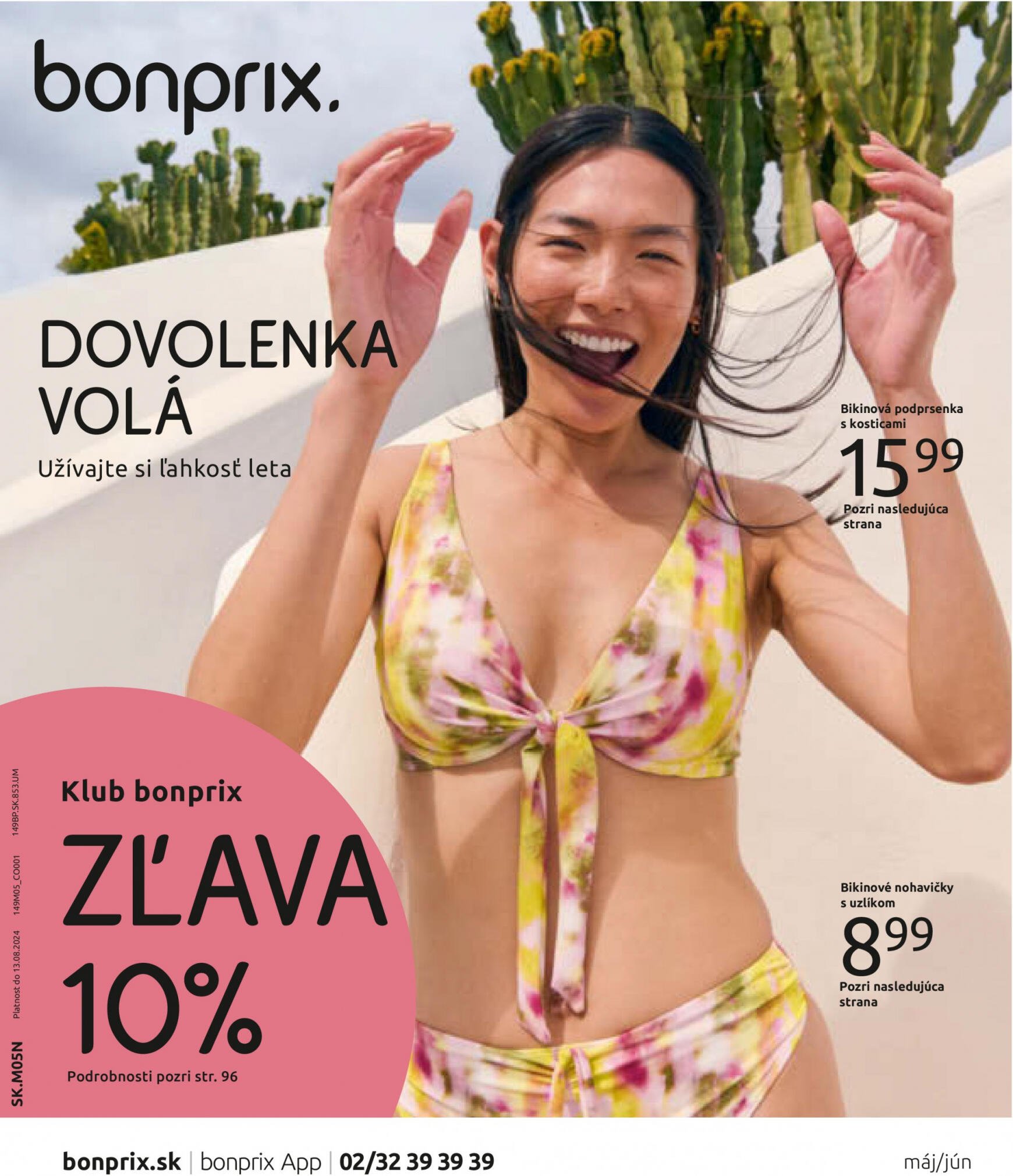 bonprix - Bonprix - Dovolenka volá leták platný od 21.05. - 13.08.