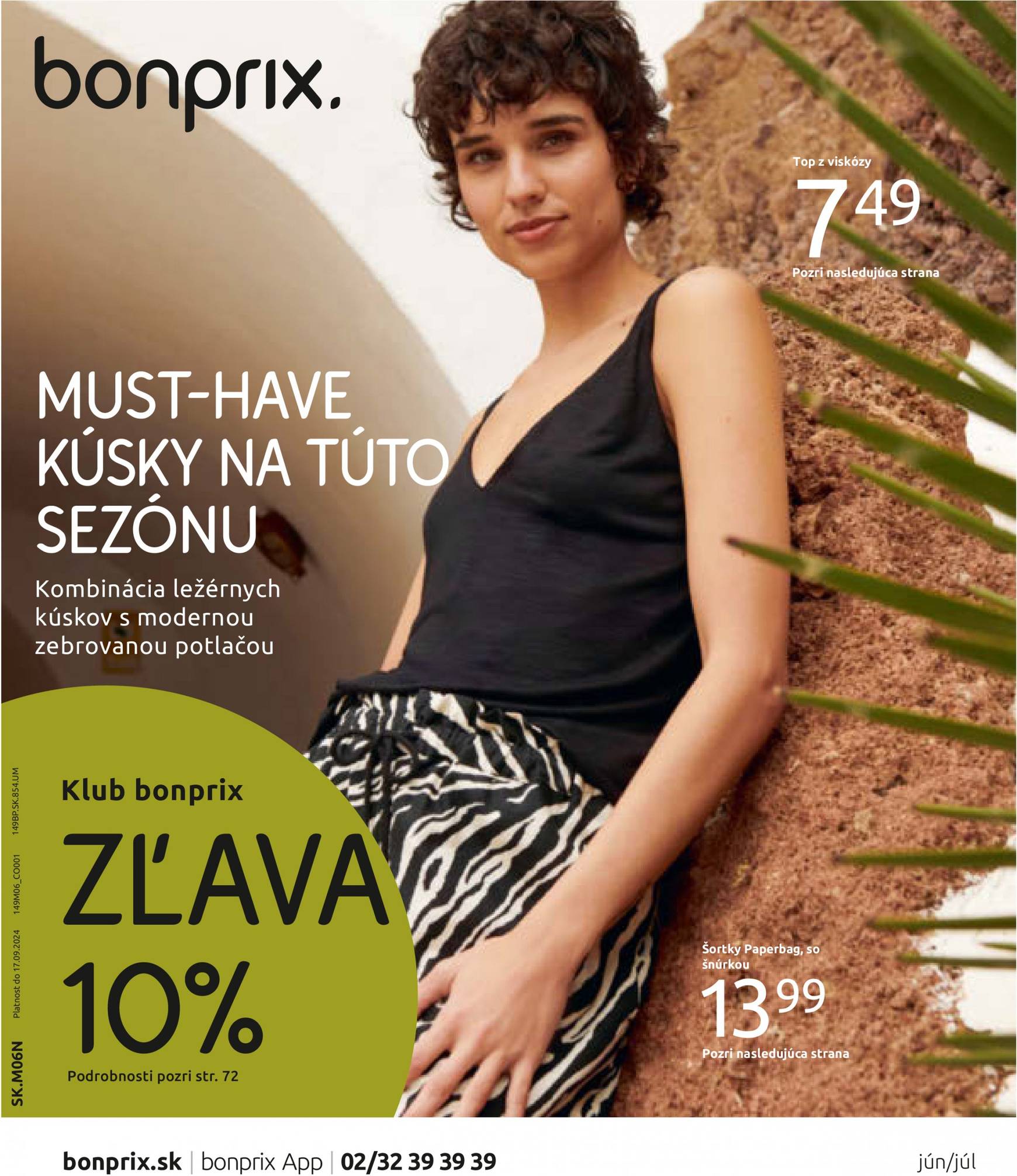 bonprix - Bonprix - Inšpirácia outfitov leták platný od 01.06. - 17.09.