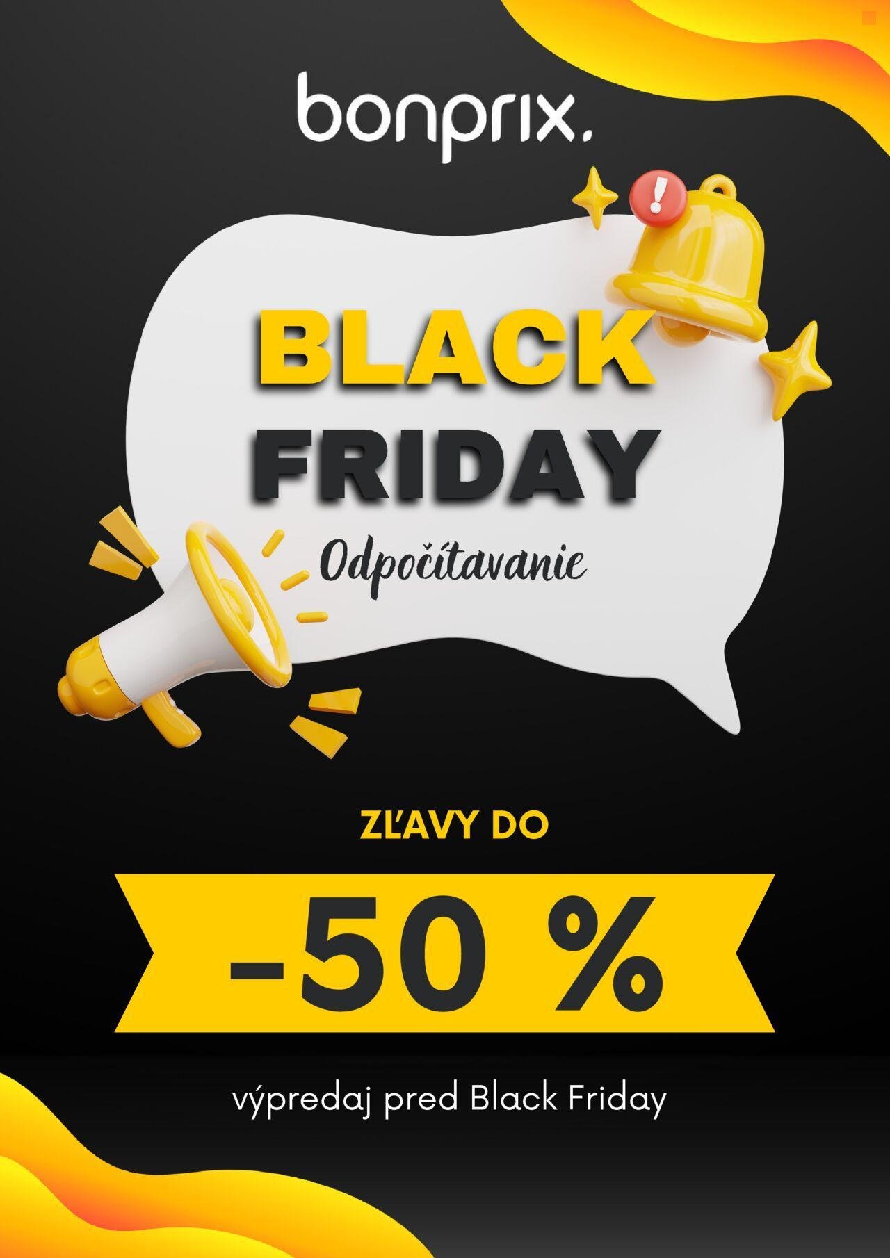 bonprix - Bonprix Black Friday leták od pondelka 28.10.2024