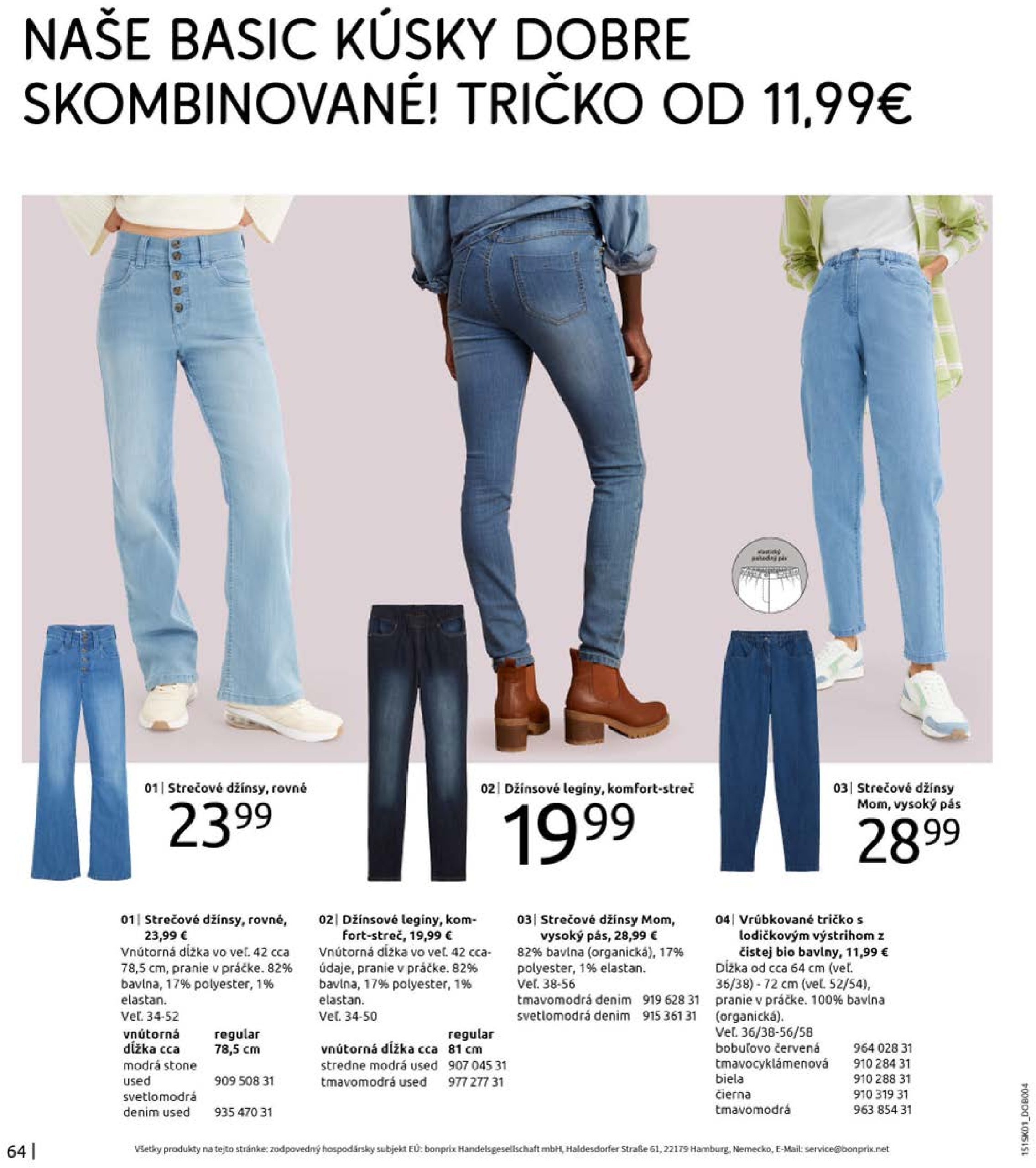 bonprix - Bonprix - Denimové trendy leták platný od 01.02. - 20.03. - page: 66